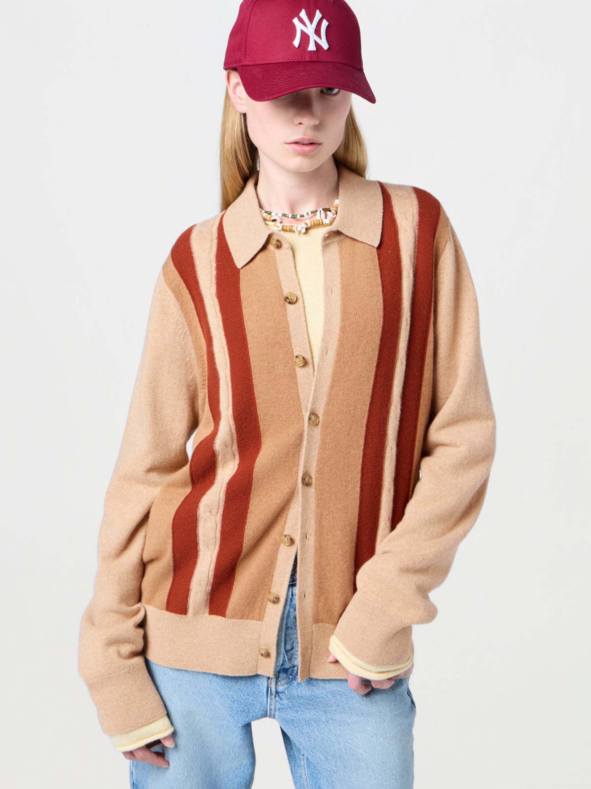 GUEST IN RESIDENCE Cable Plaza Unisex Cashmere Sweater