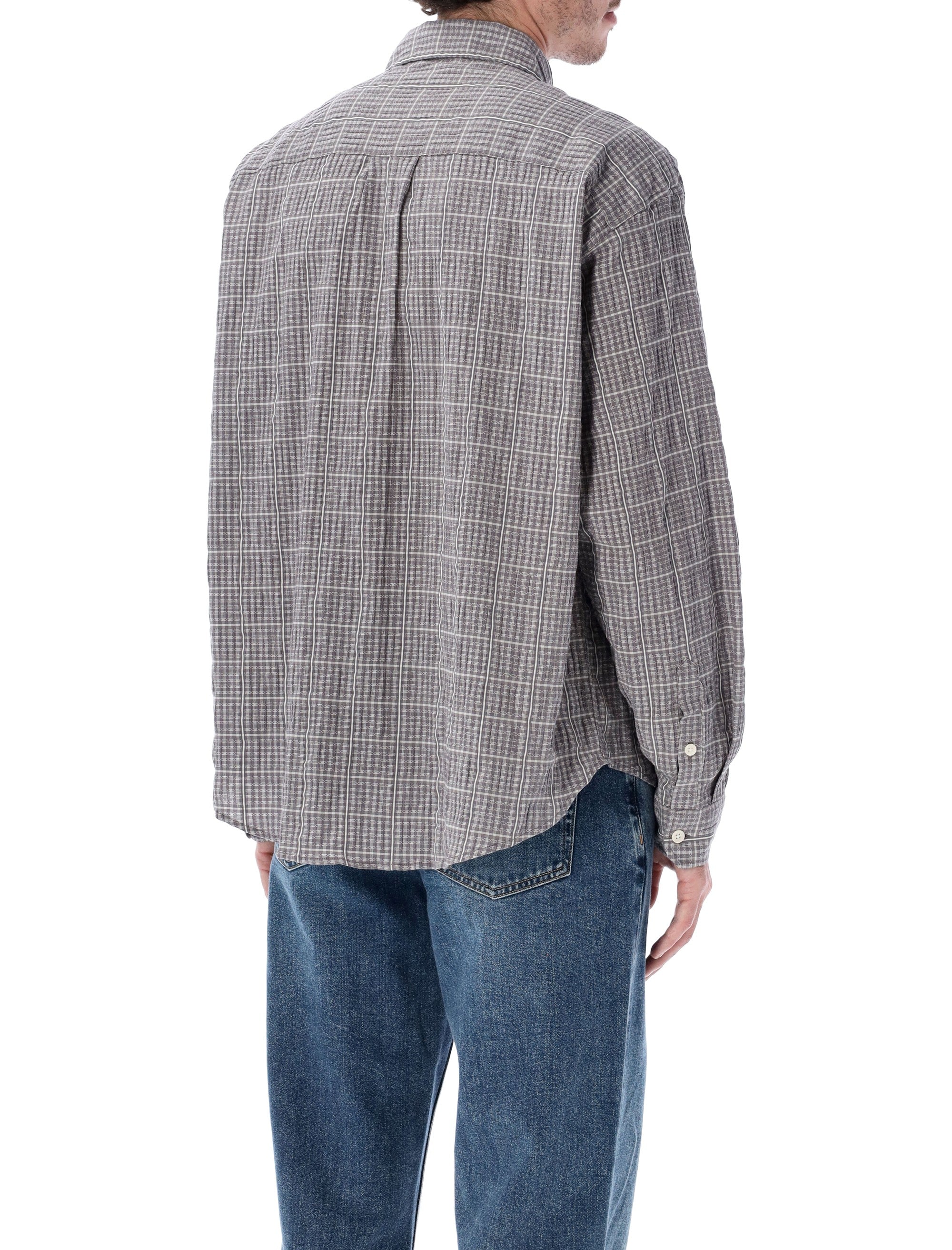 MFPEN Executive Shirt - Relaxed Fit with Dropped Shoulders and Rounded Hem, Size L