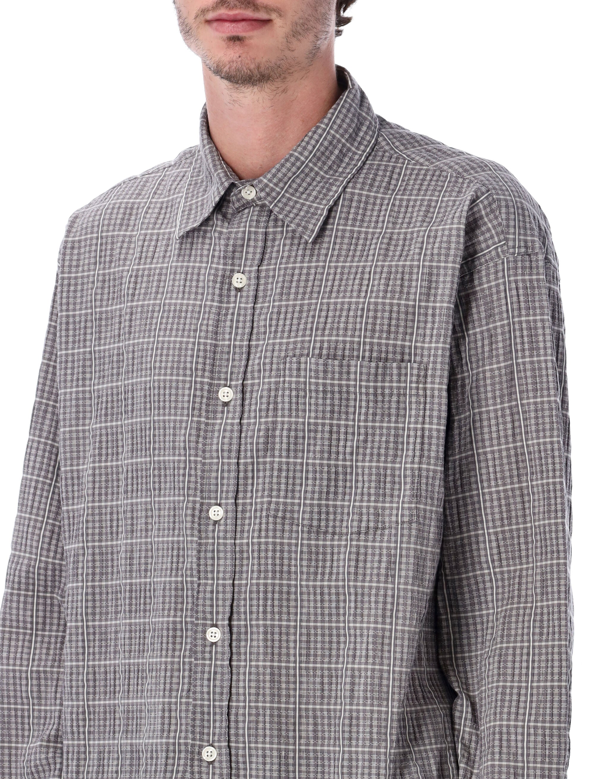 MFPEN Executive Shirt - Relaxed Fit with Dropped Shoulders and Rounded Hem, Size L