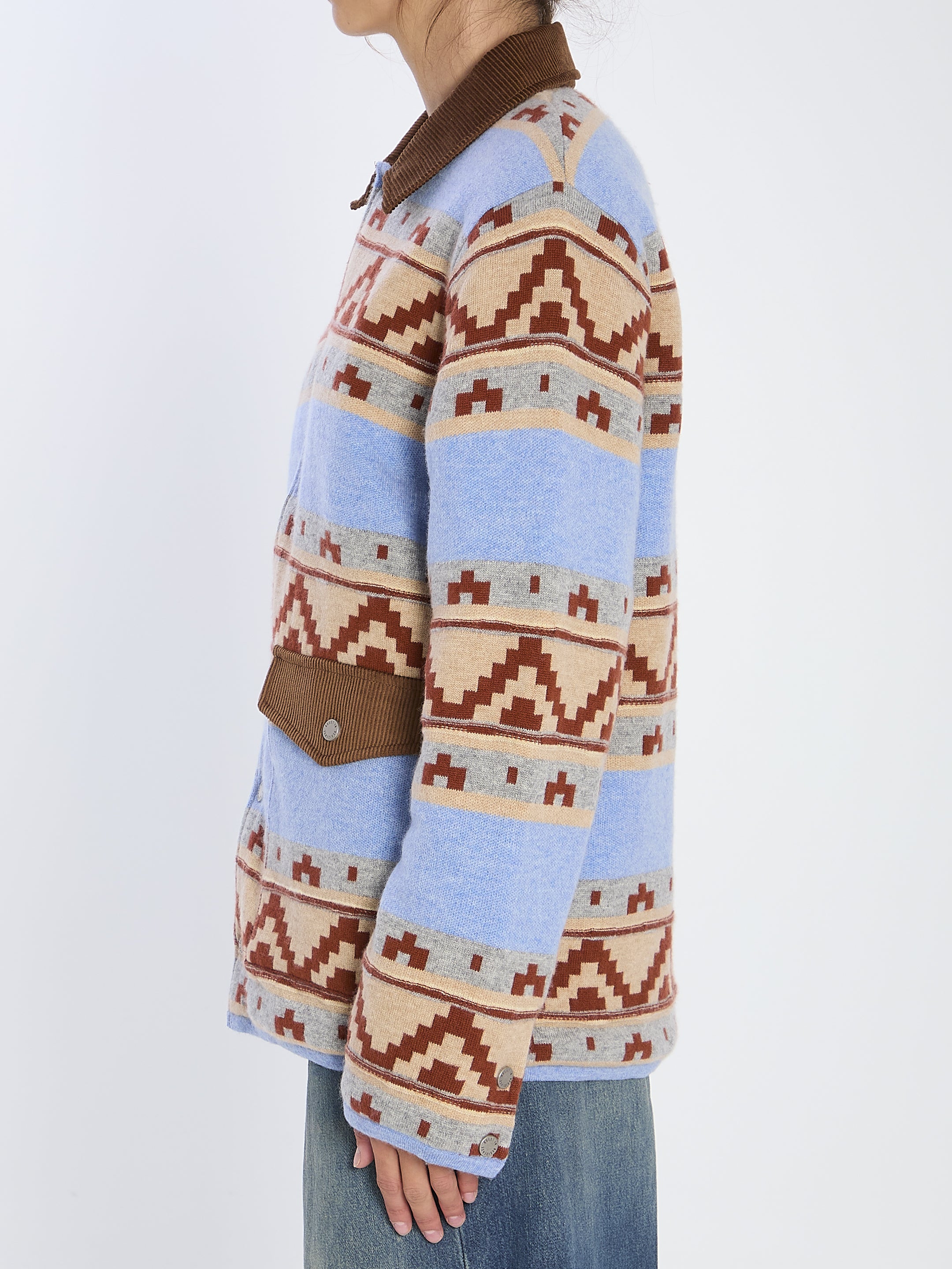 GUEST IN RESIDENCE Unisex Quilted Oversized Western Industry Jacket