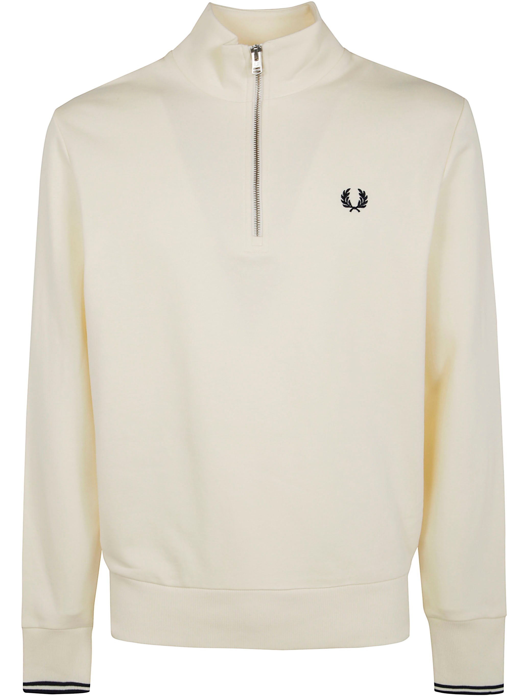 FRED PERRY Men's Half Zip Mini Sweatshirt