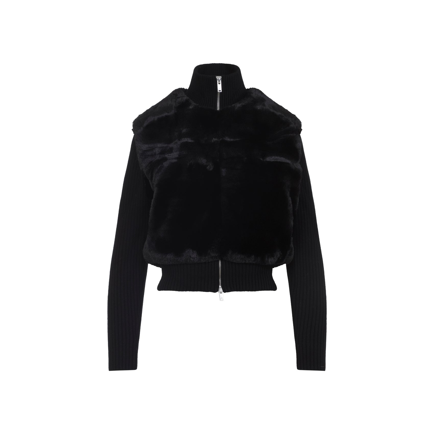 MOOSE KNUCKLES High-Neck Dua Bunny Sweater - Women's