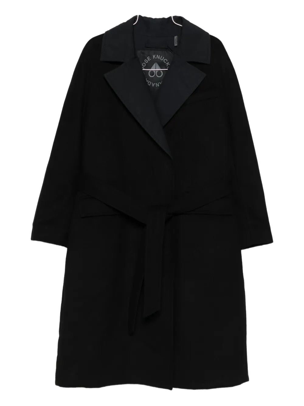 MOOSE KNUCKLES Lafleur Long Wool Wrap Jacket