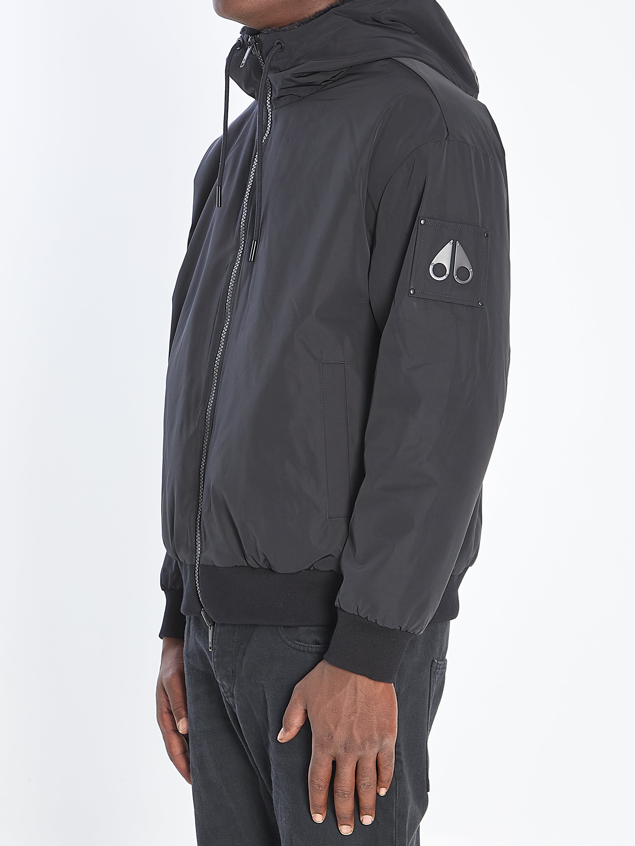 MOOSE KNUCKLES Roland Reversible Bunny Jacket - Size L