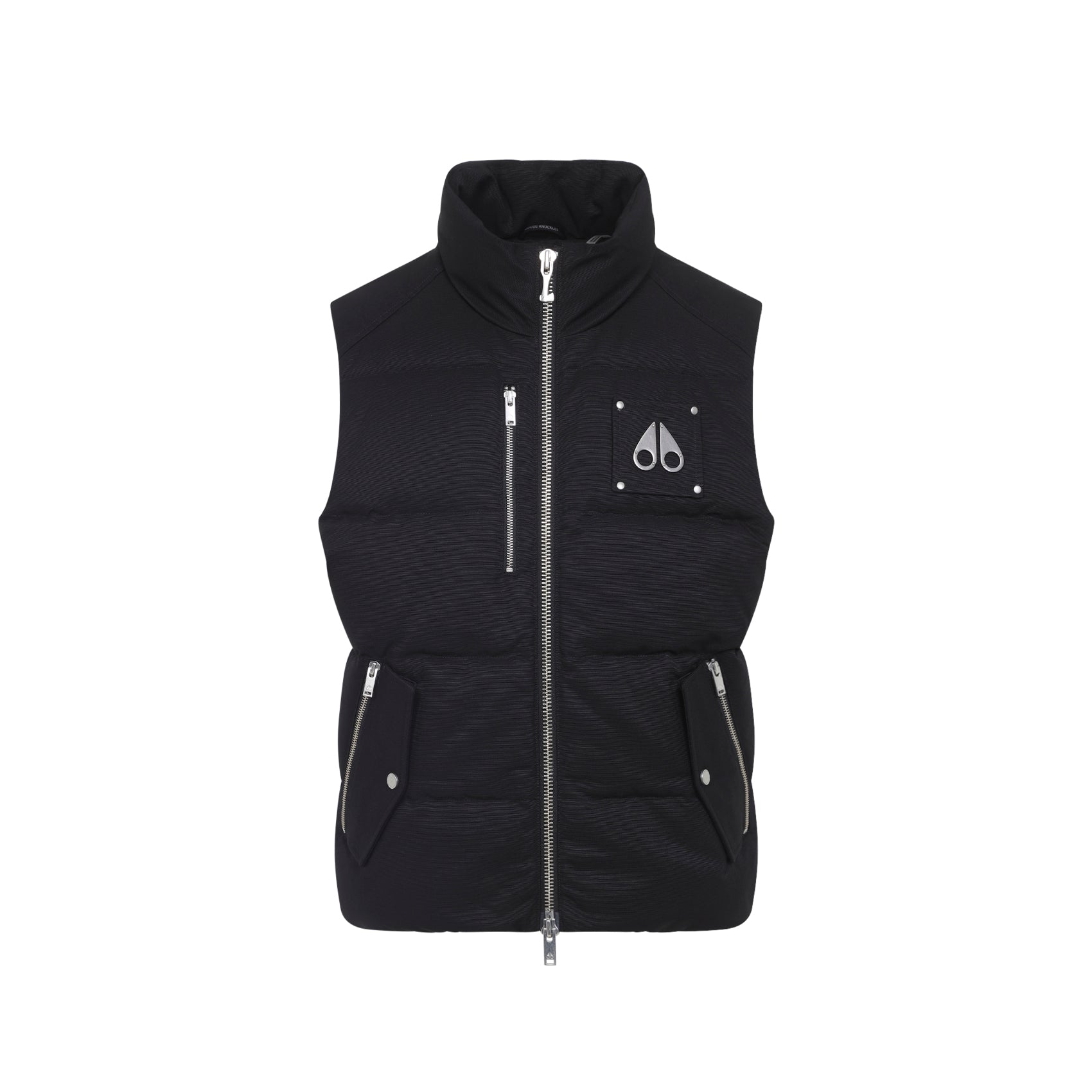 MOOSE KNUCKLES Two-Tone Feather Down Gilet for Men