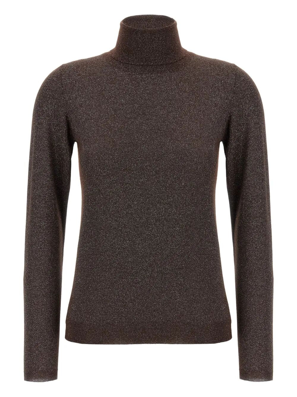 BRUNELLO CUCINELLI Sparkling Cashmere and Silk Lightweight Turtleneck Sweater