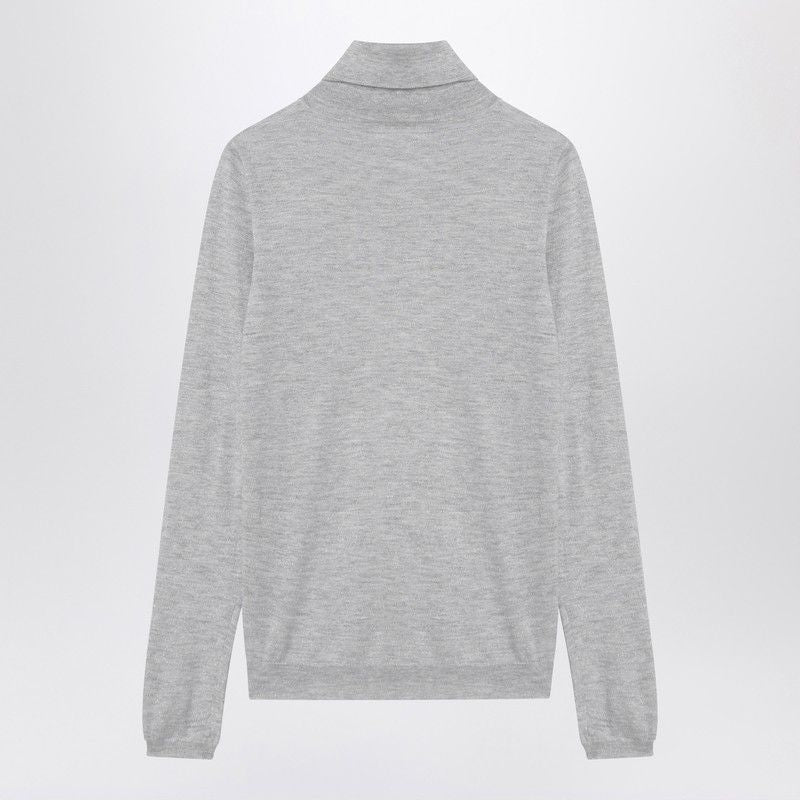 BRUNELLO CUCINELLI Lightweight Cashmere Blend Turtleneck Sweater for Women