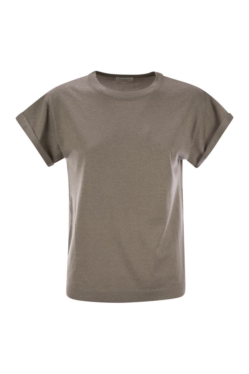 BRUNELLO CUCINELLI Sparkling Lightweight Cashmere and Silk Sweater