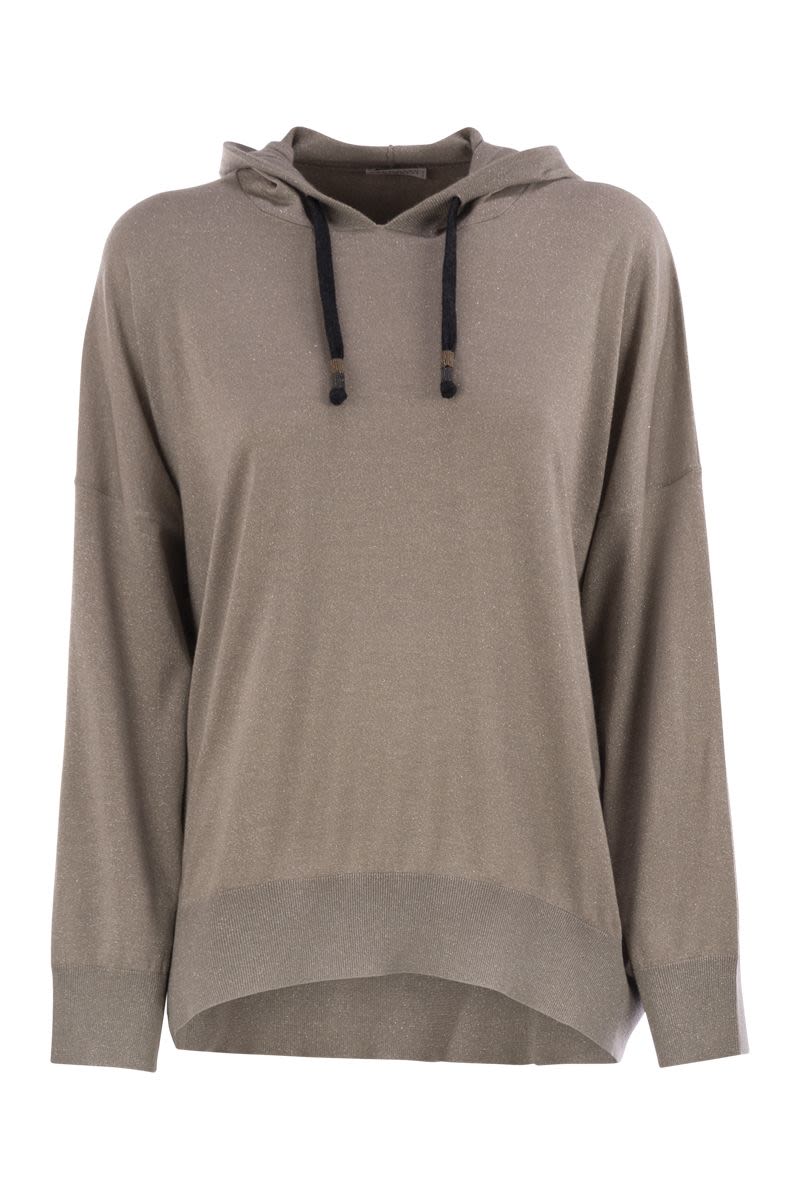BRUNELLO CUCINELLI Sparkling Cashmere and Silk Sweatshirt