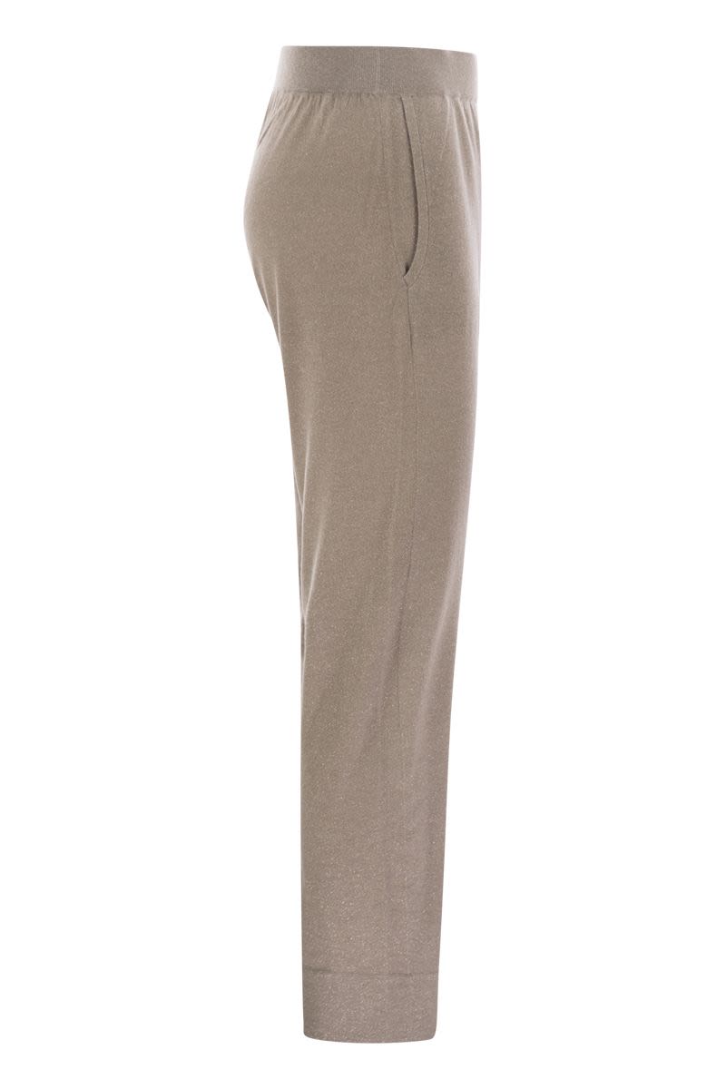 BRUNELLO CUCINELLI Wool and Silk Trousers for Women