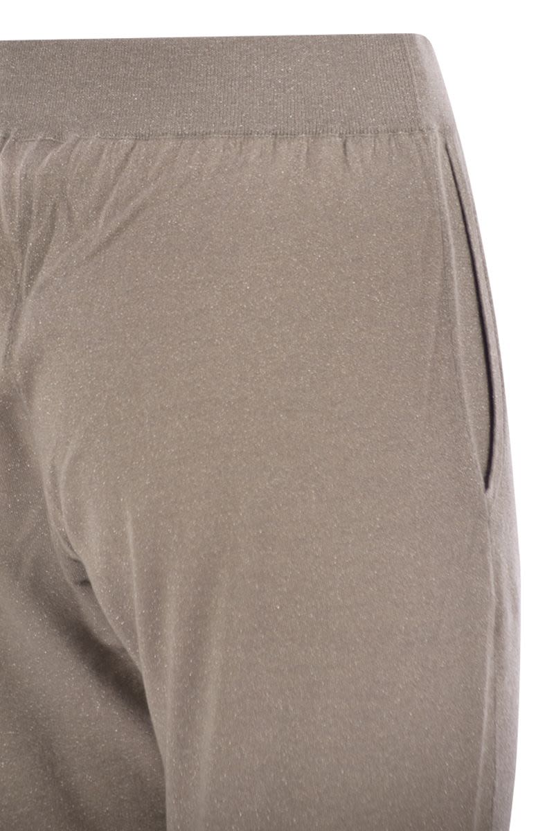 BRUNELLO CUCINELLI Wool and Silk Trousers for Women