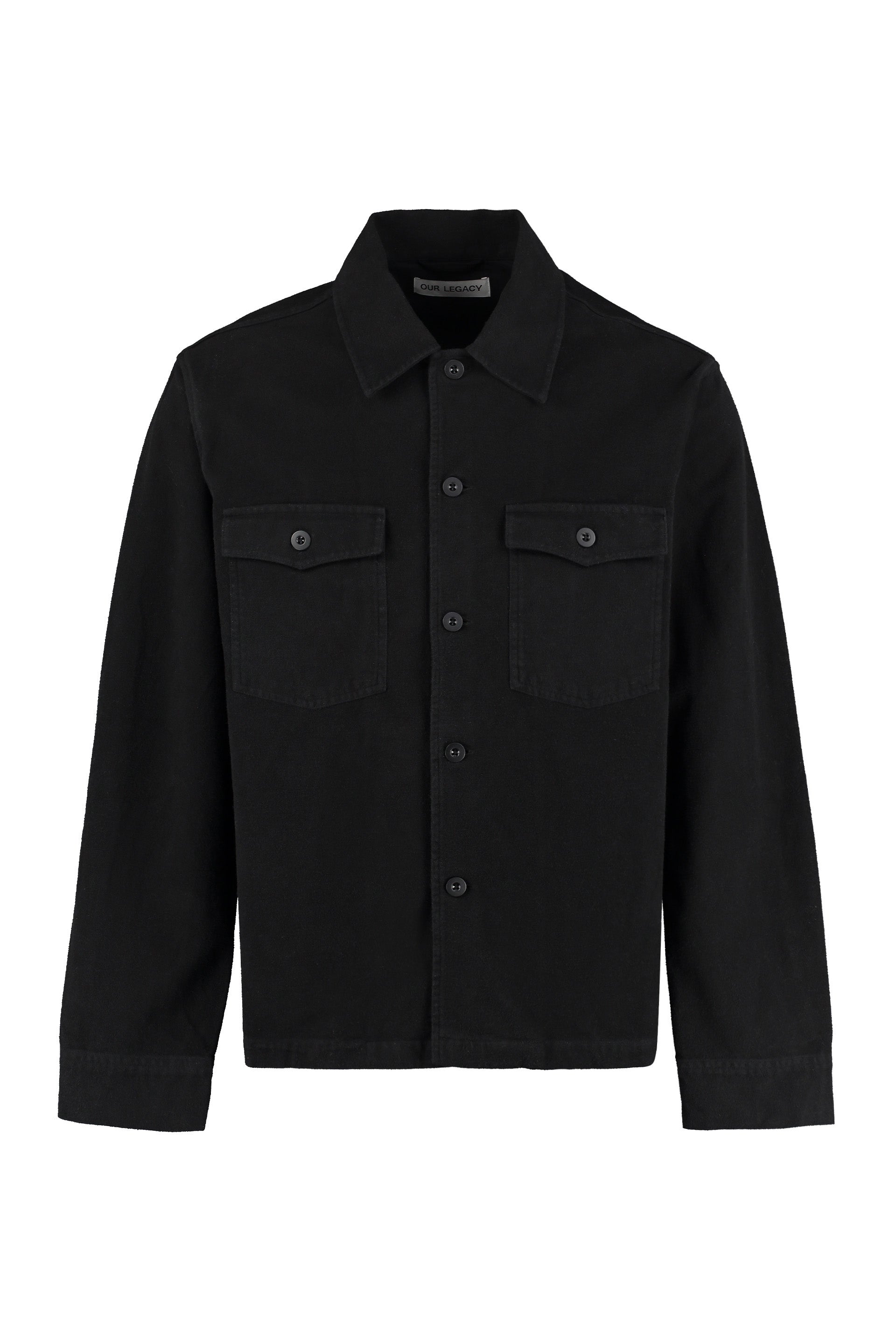 OUR LEGACY Evening Coach Cotton Overshirt