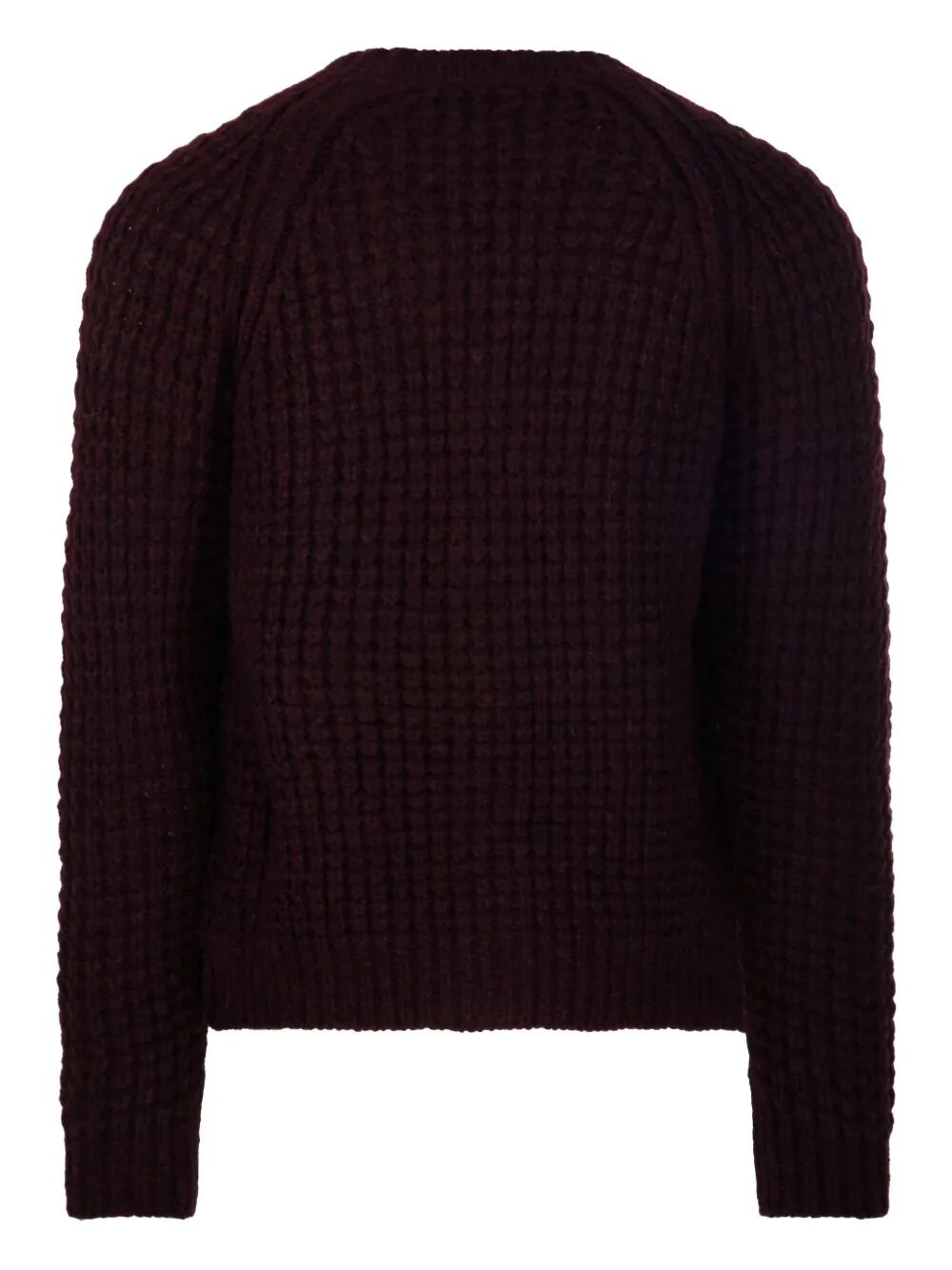 ROBERTO COLLINA Ribbed Knit V-Neck Cardigan