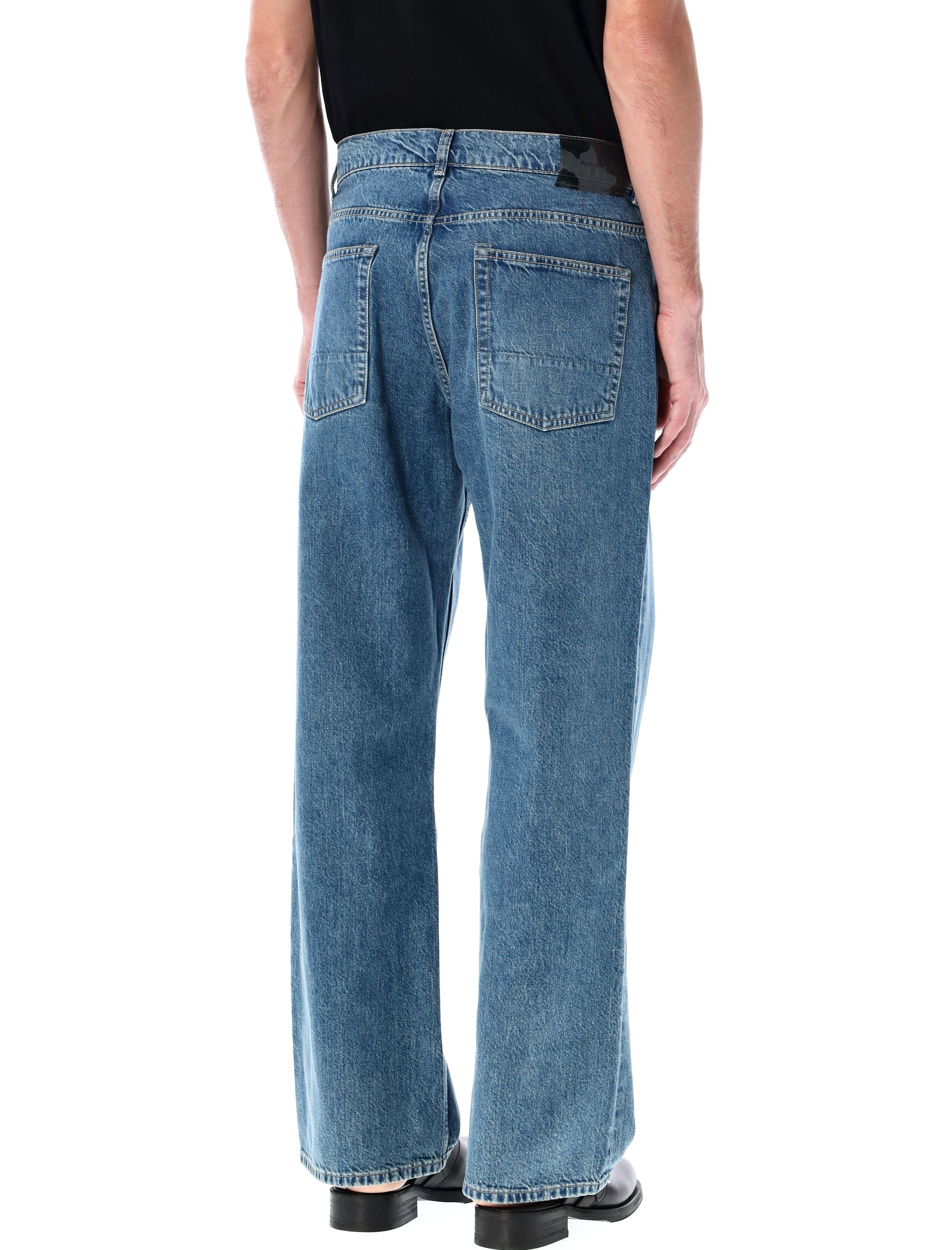 OUR LEGACY Men's Relaxed Fit Third Cut Denim Pant