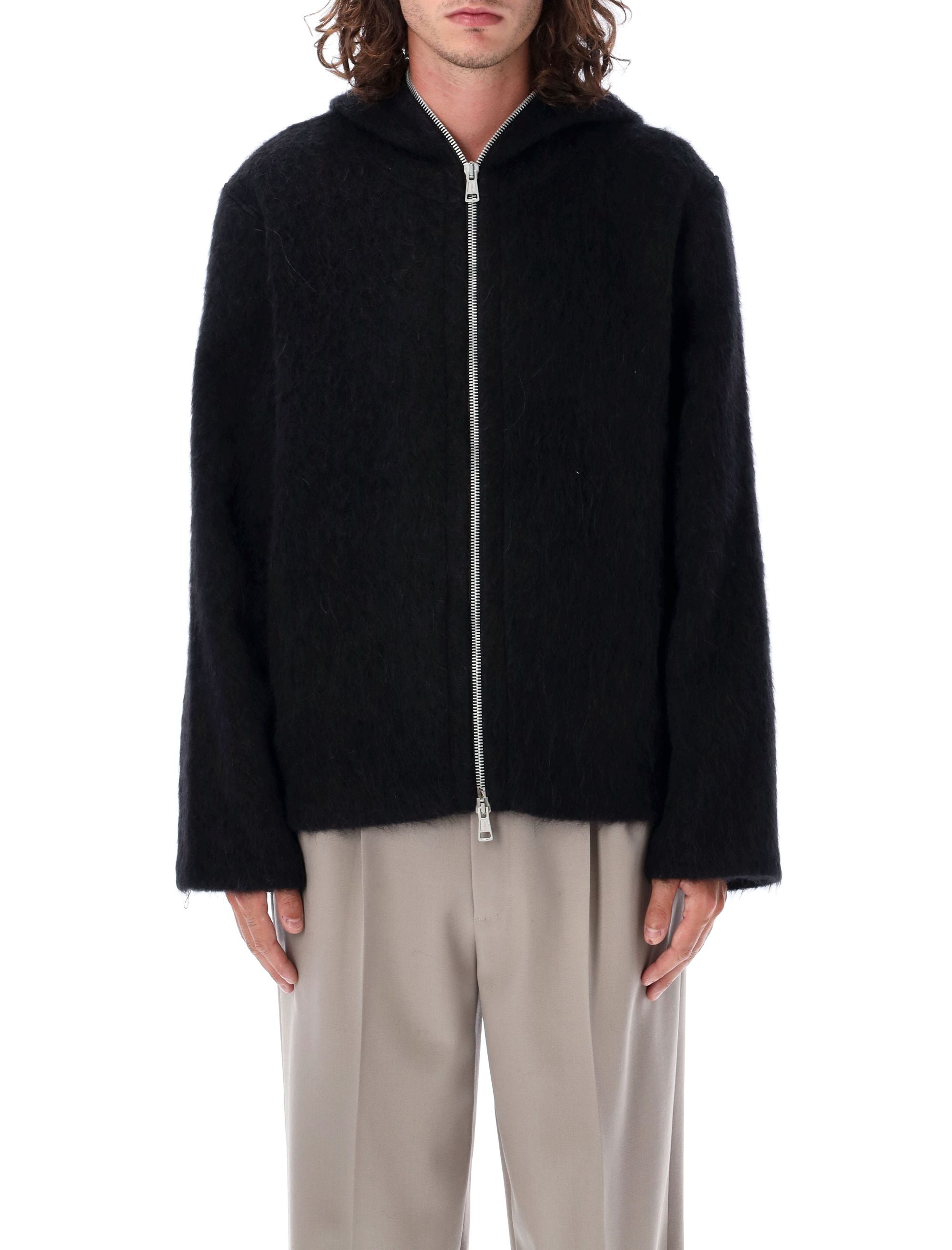 OUR LEGACY Men's Full Zip Hoodie Sweatshirt