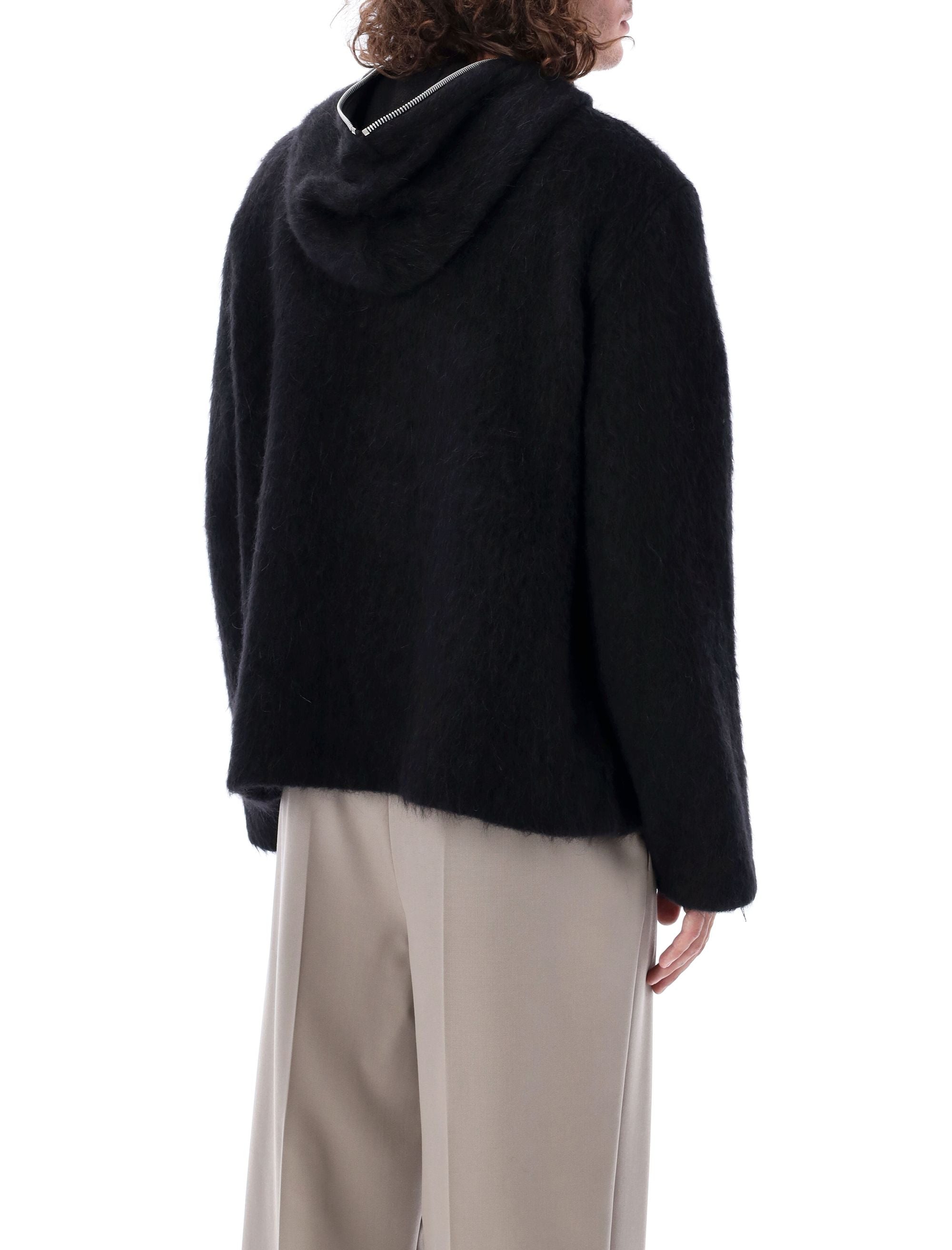 OUR LEGACY Men's Full Zip Hoodie Sweatshirt