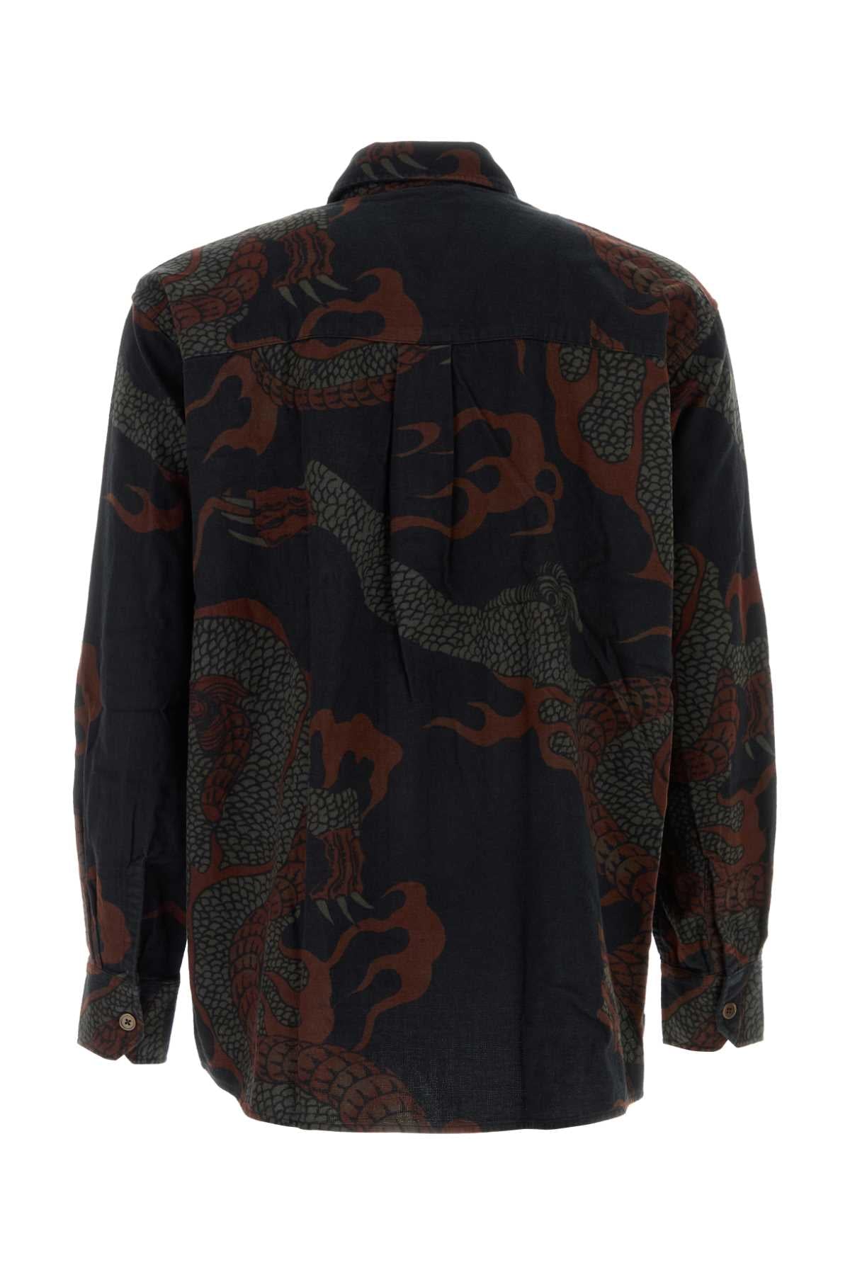 OUR LEGACY Printed Cotton Shirt for Men - FW25 Collection
