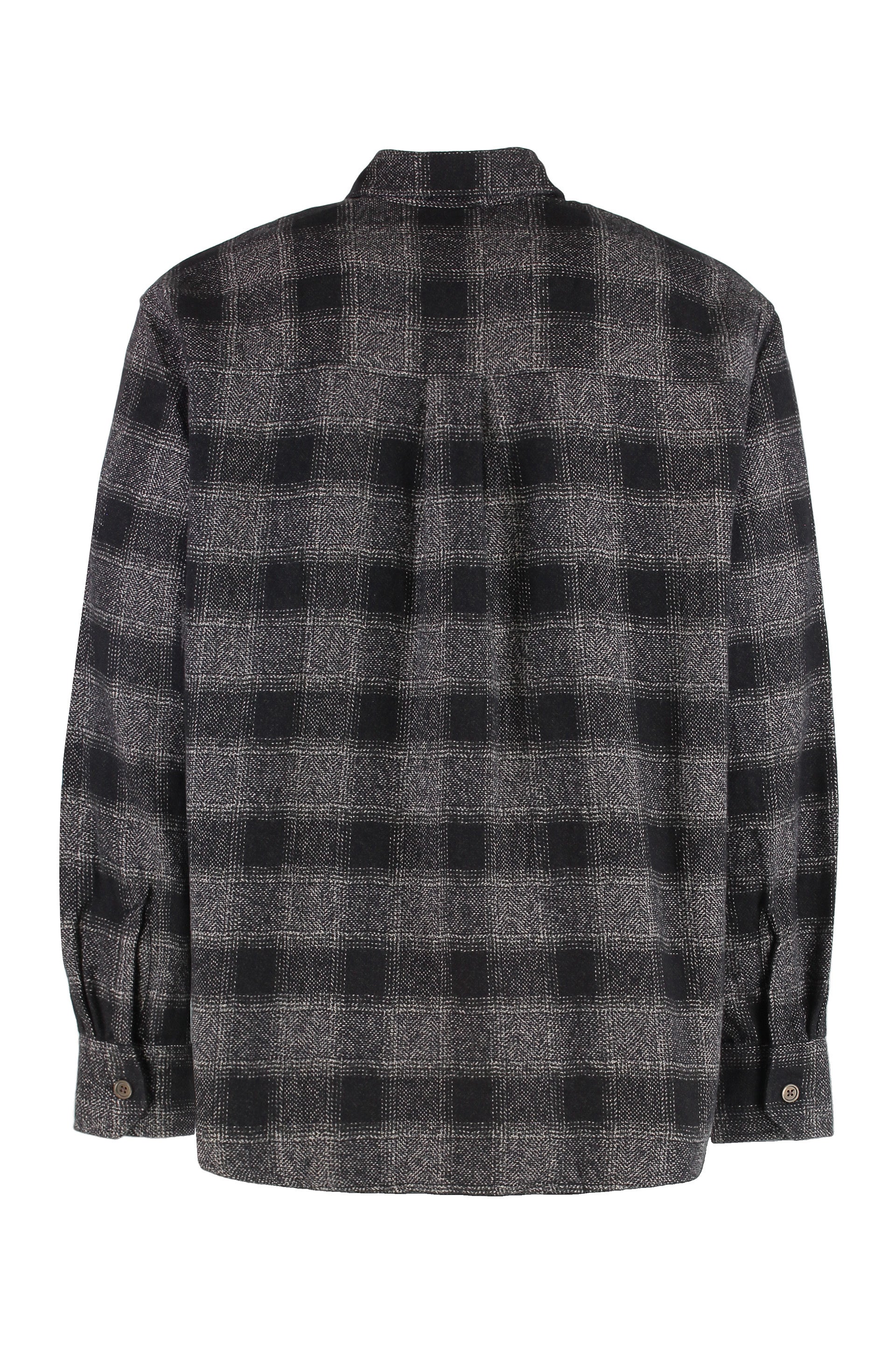 OUR LEGACY Oversized Low Twist Check Shirt