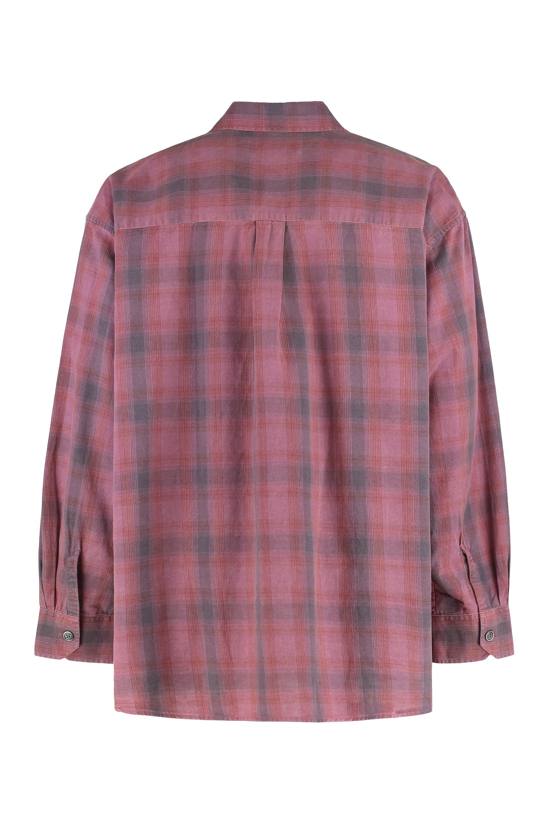 OUR LEGACY Oversized Checkered Flannel Shirt