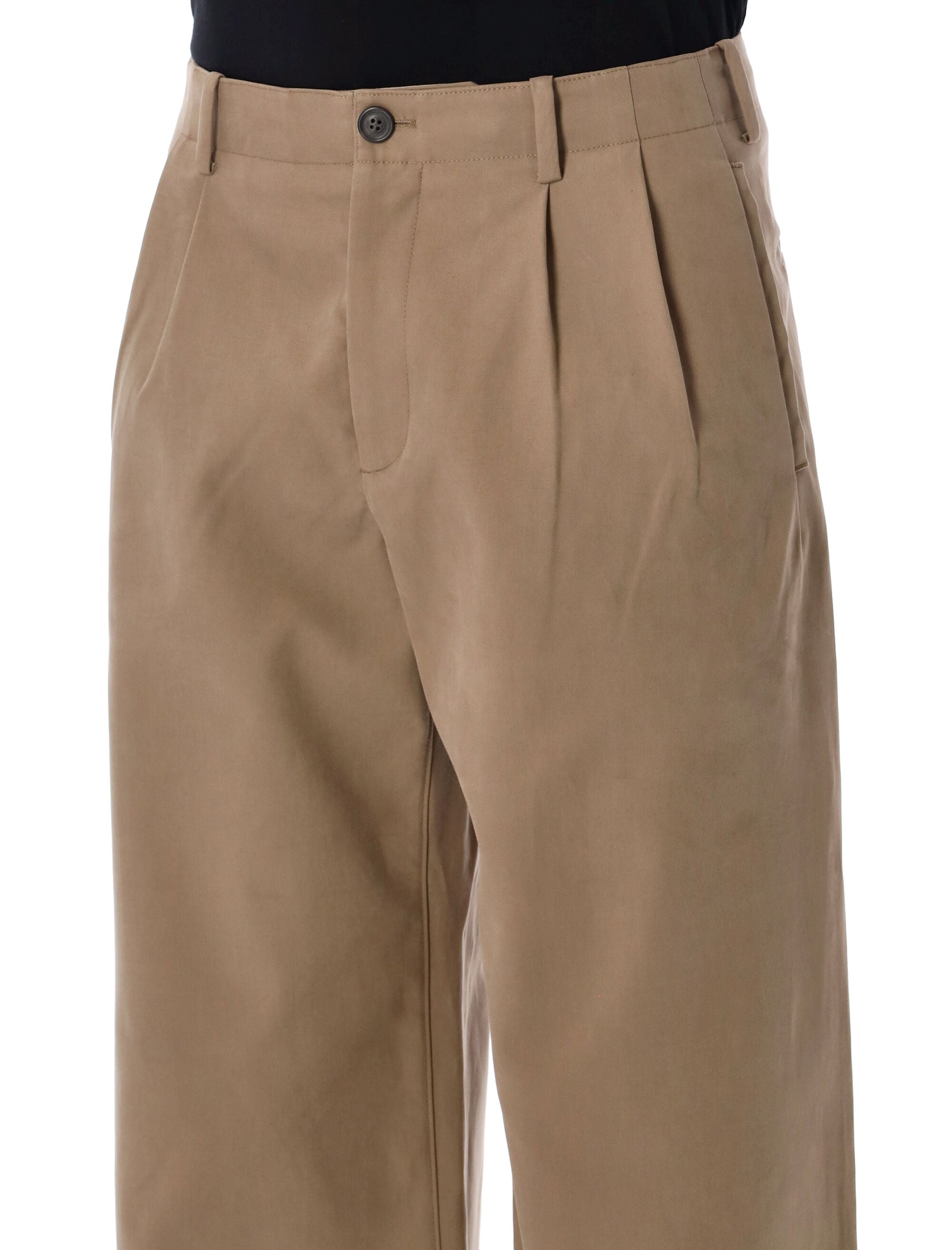OUR LEGACY Bridge Chino Wide Leg Trousers - Size 48
