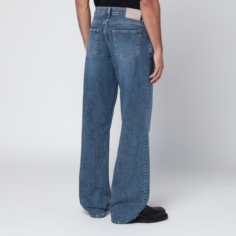OUR LEGACY Relaxed Fit Wide Leg Jeans