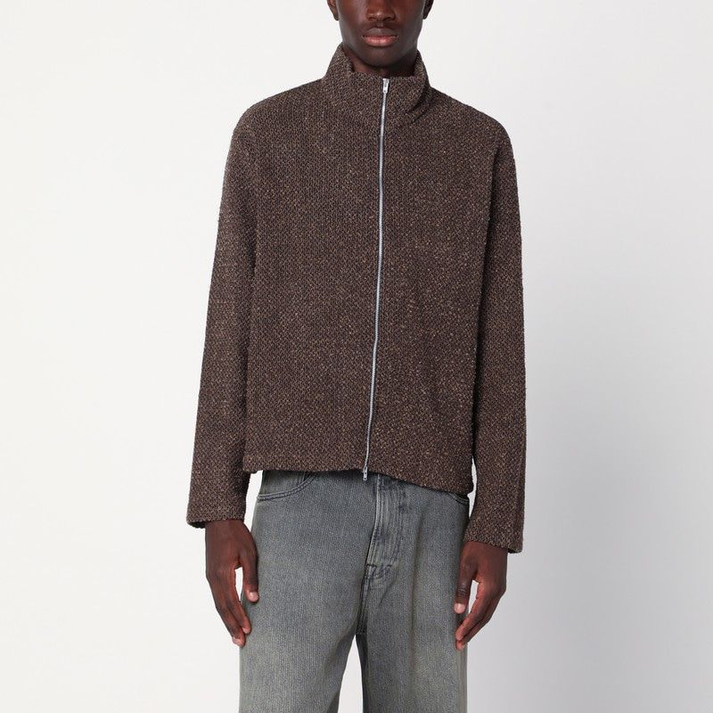 OUR LEGACY Textured Zip-Up Jacket