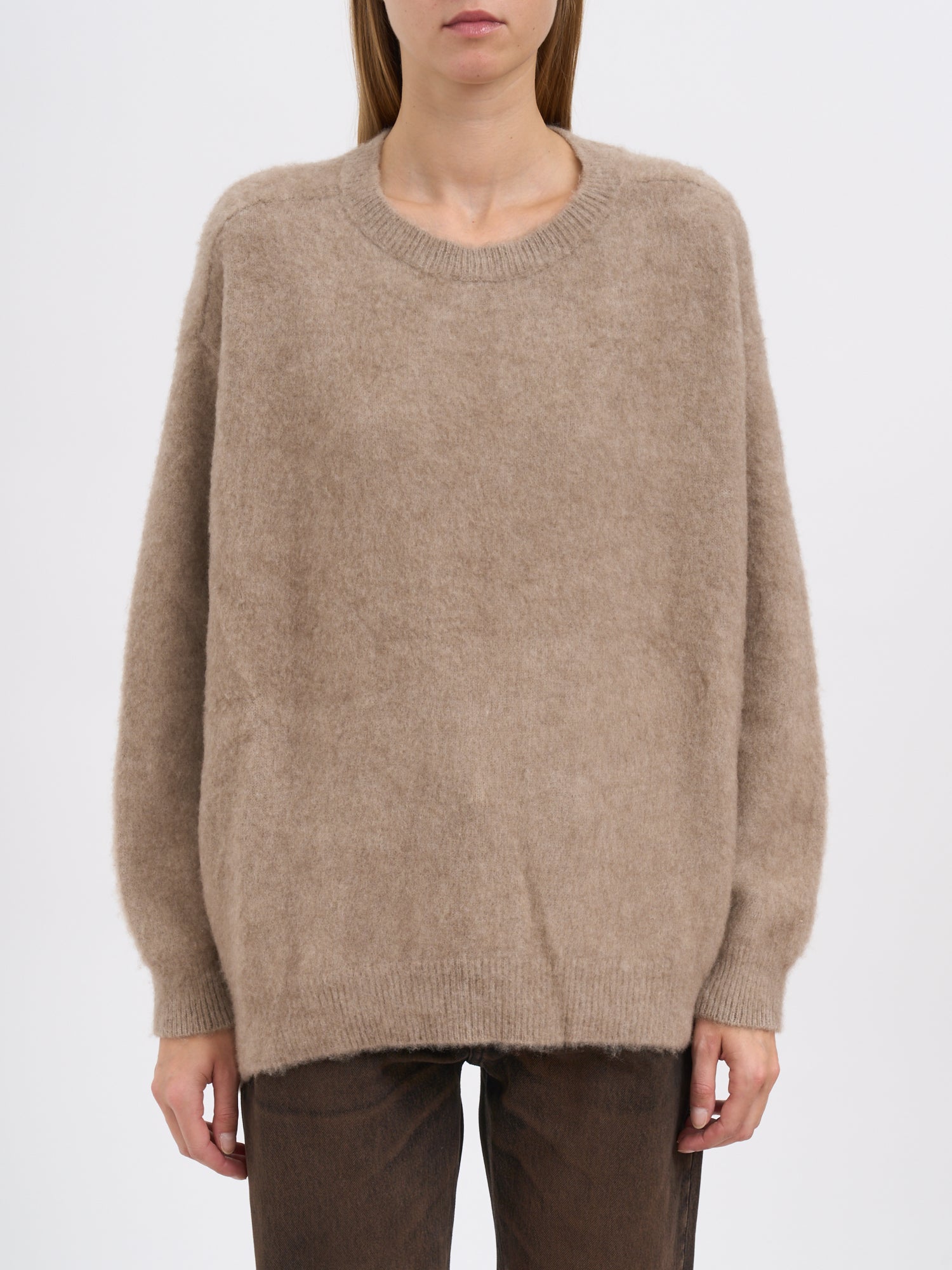 AVANT TOI Oversized Crew Neck Cashmere Sweater - Size S