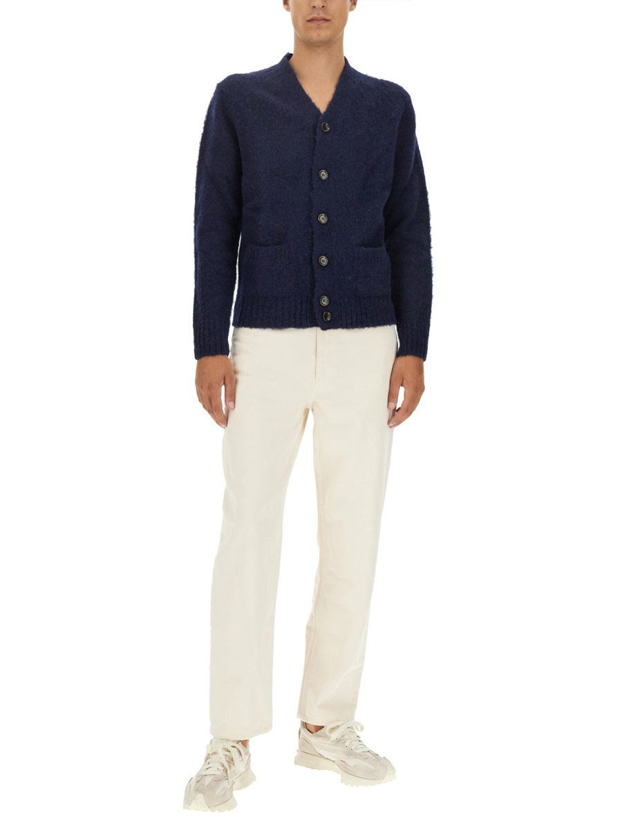 ASPESI Men's Knit Cardigan - Size 48