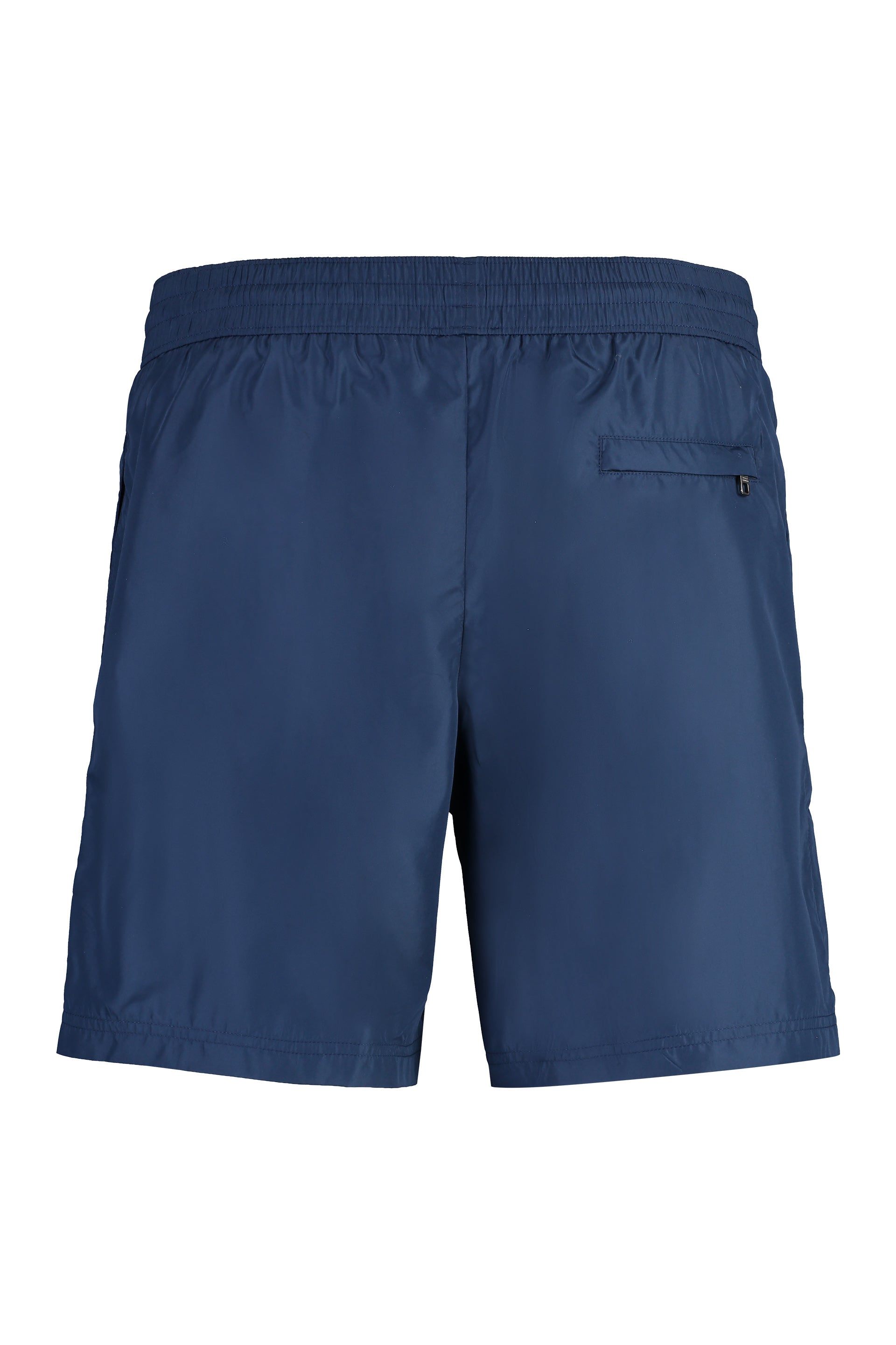 DOLCE & GABBANA Men's Nylon Swim Shorts with Elastic Waistband