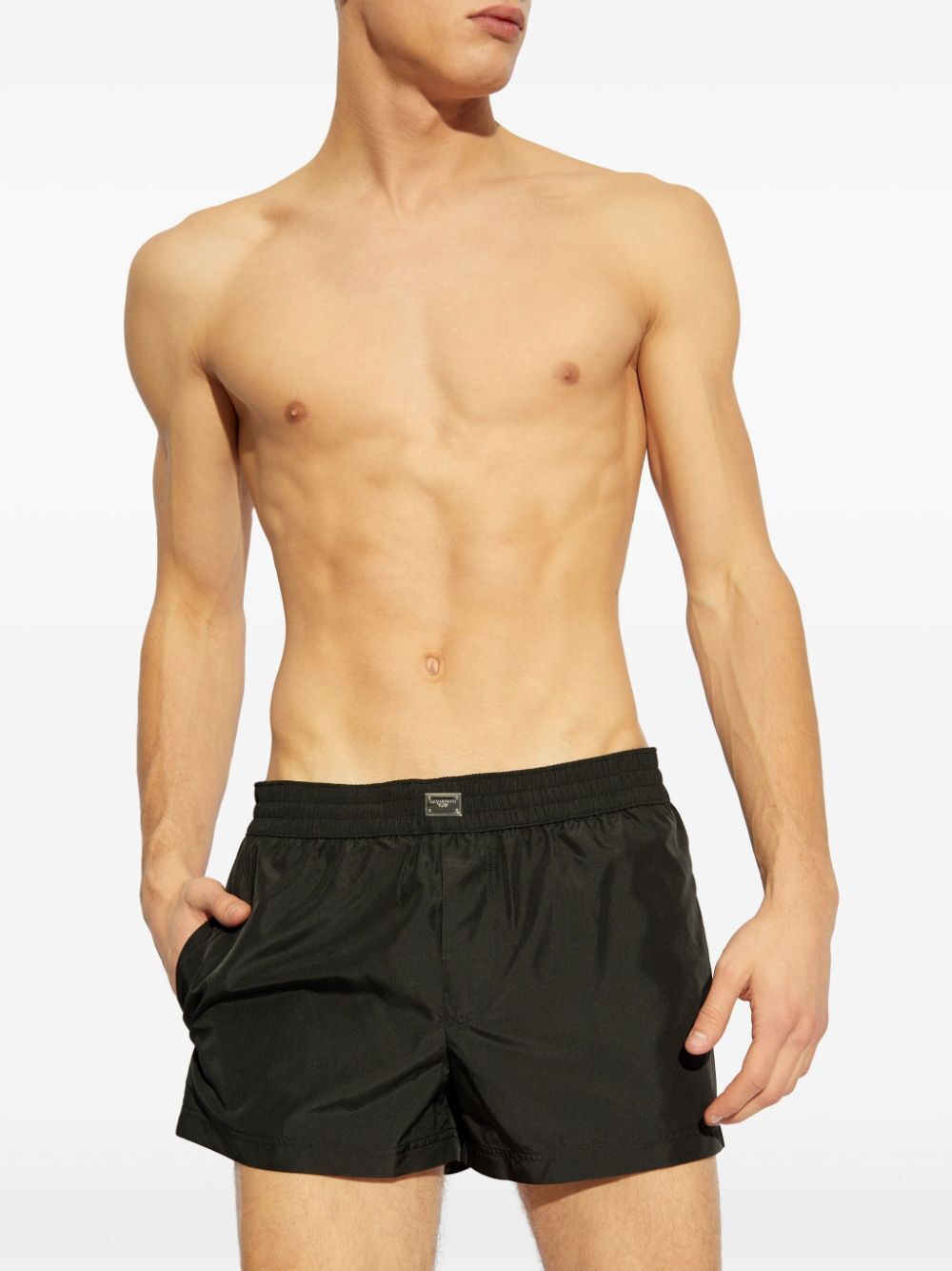 DOLCE & GABBANA Men's Mini Nylon Swim Shorts