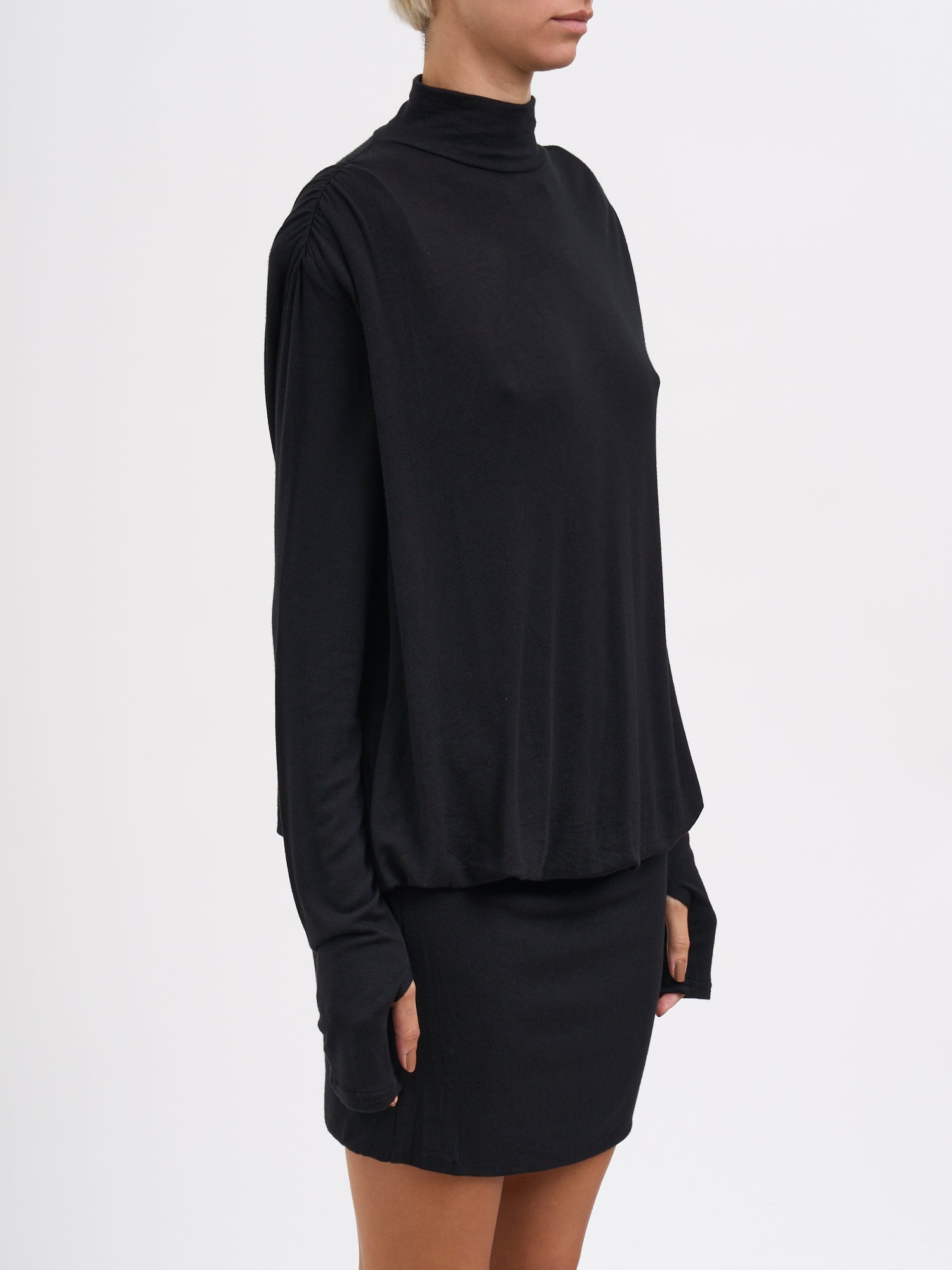 NOSTRASANTISSIMA Chic Mini Viscose Dress