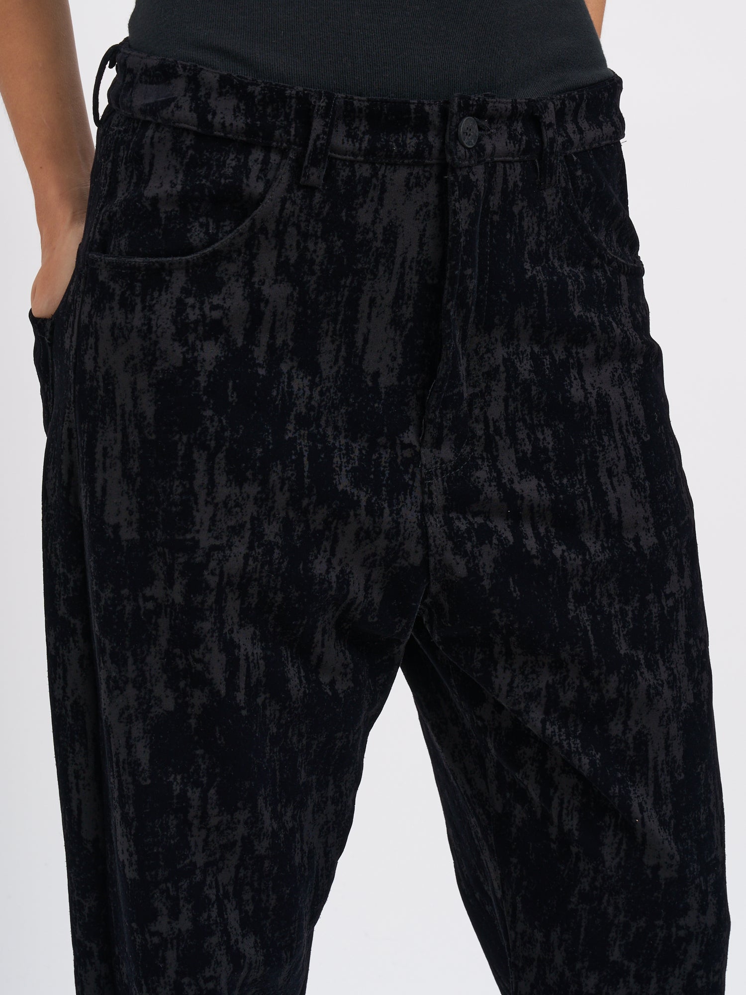 NOSTRASANTISSIMA Ankle-Length Low Rise Trousers - Size 40