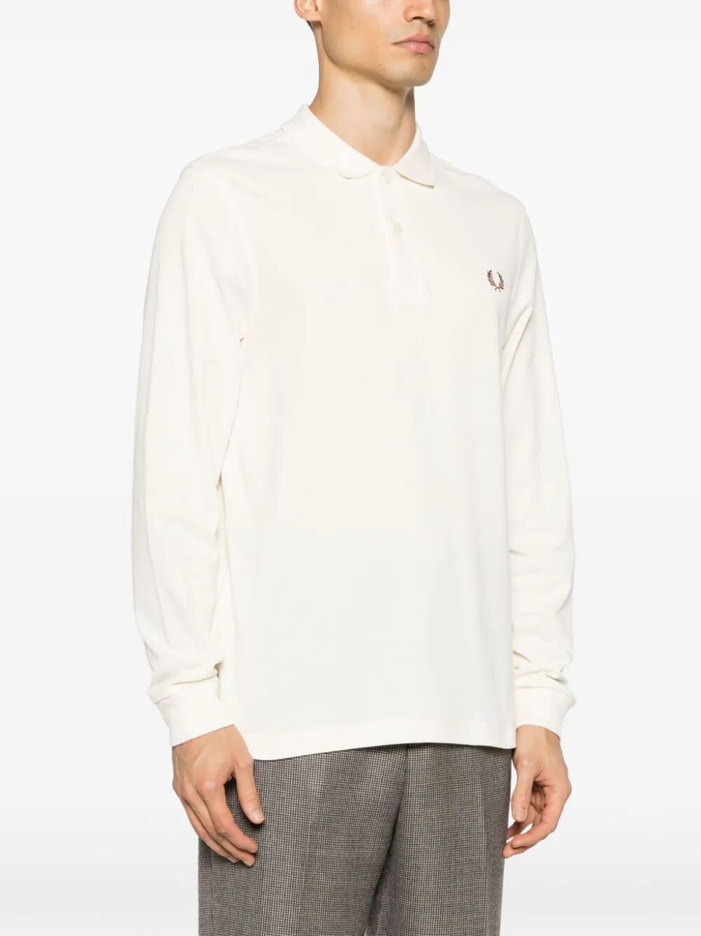 FRED PERRY Long Sleeve Plain Shirt for Men