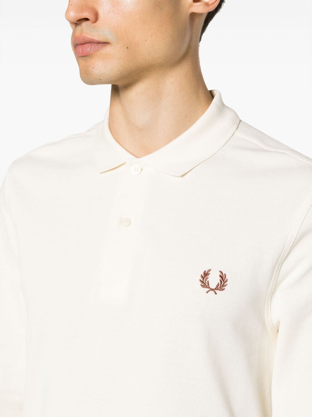 FRED PERRY Long Sleeve Plain Shirt for Men