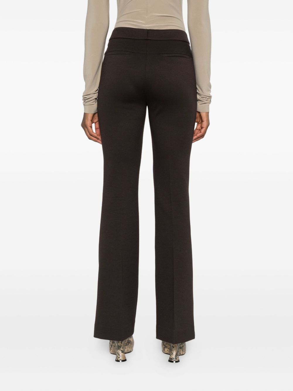 VIA MASINI 80 Straight Hem Trousers for Women