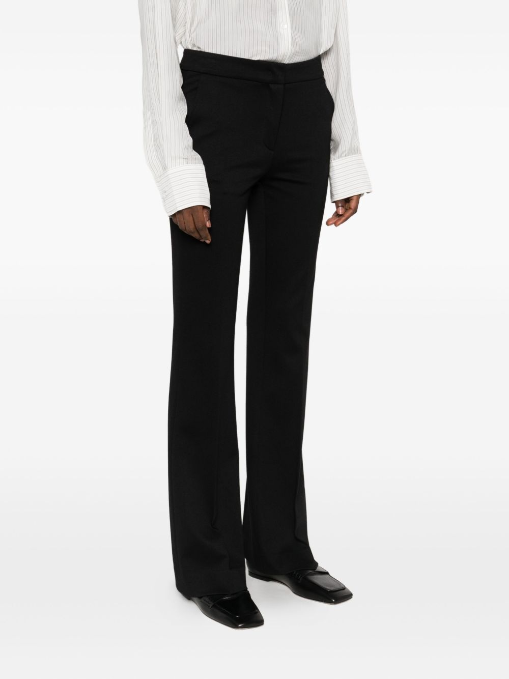 VIA MASINI 80 Straight Hem Trousers with Side Pockets - FW25 Collection