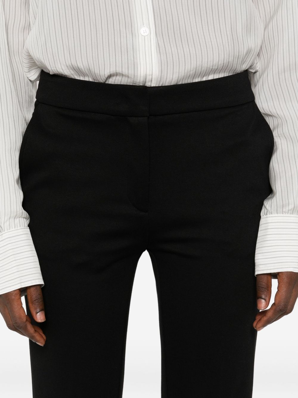 VIA MASINI 80 Straight Hem Trousers with Side Pockets - FW25 Collection