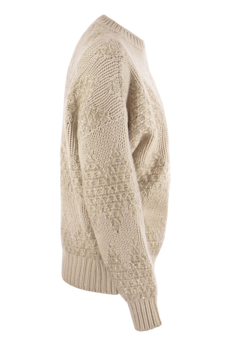BRUNELLO CUCINELLI Wool, Silk, and Cashmere Sweater