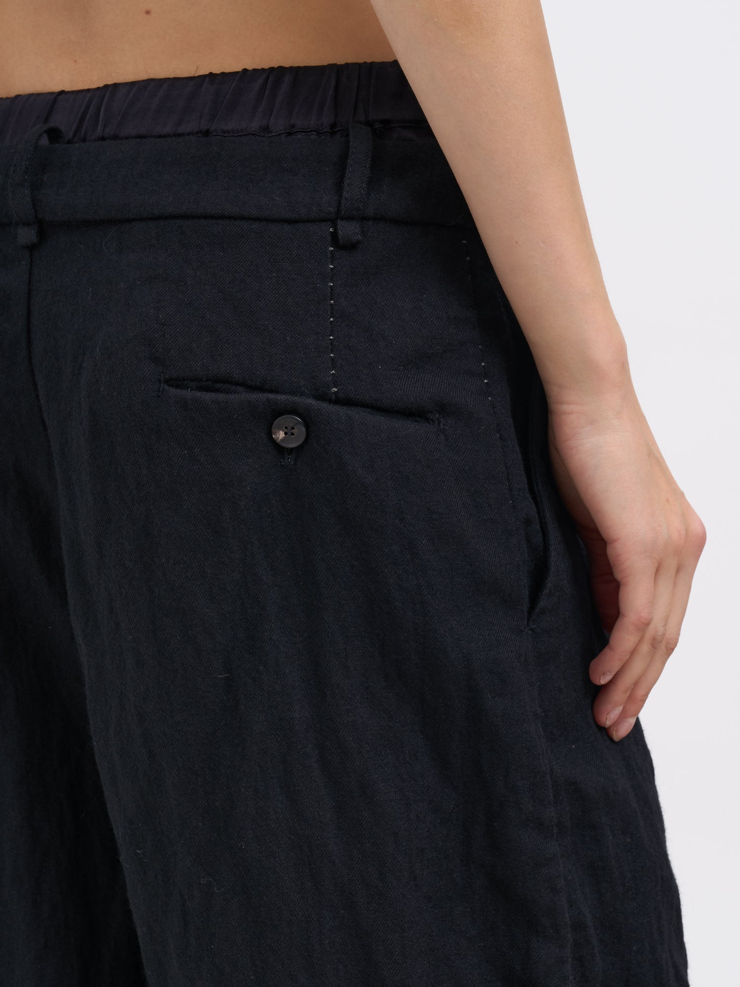 MASNADA Oversized Wool Trousers - Size S