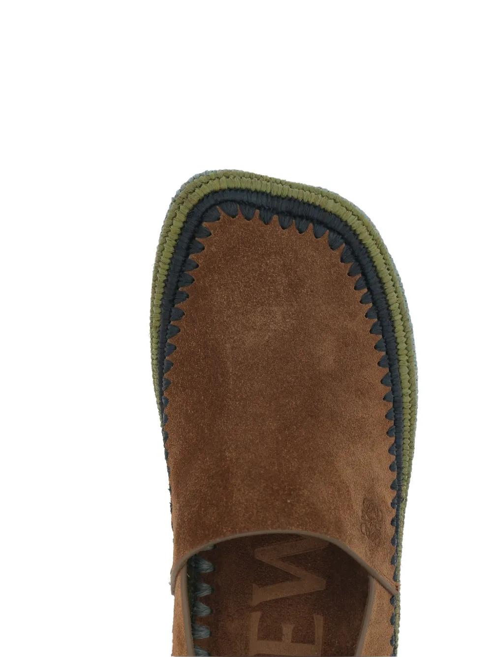 LOEWE Suede Slip-On Espadrilles for Men