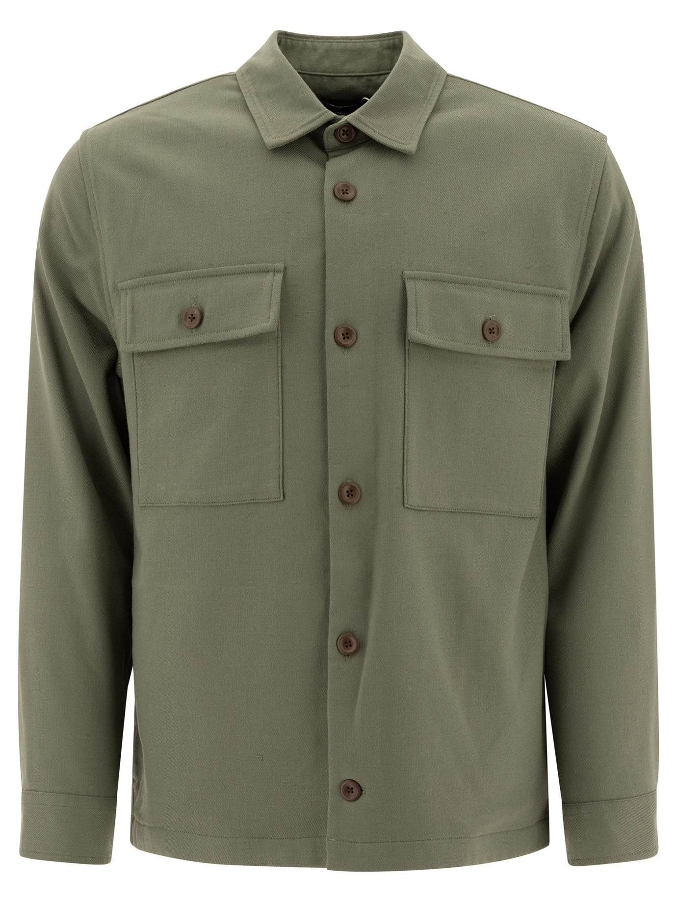 VINCE Workwear Overshirt - Regular Fit