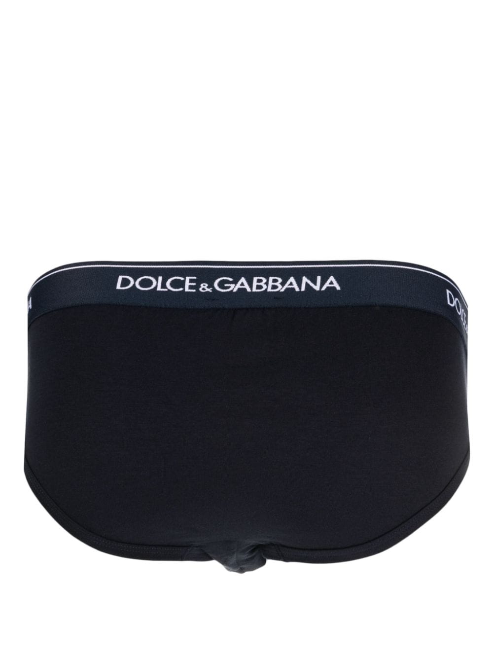 DOLCE & GABBANA Stretch Logo Briefs - Pack of Two