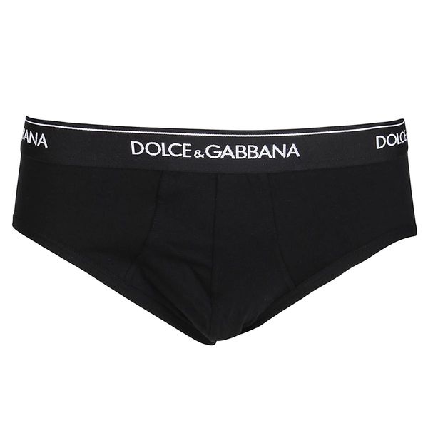 DOLCE & GABBANA Stretch Cotton Bi-Pack for Men - Comfortable Fit
