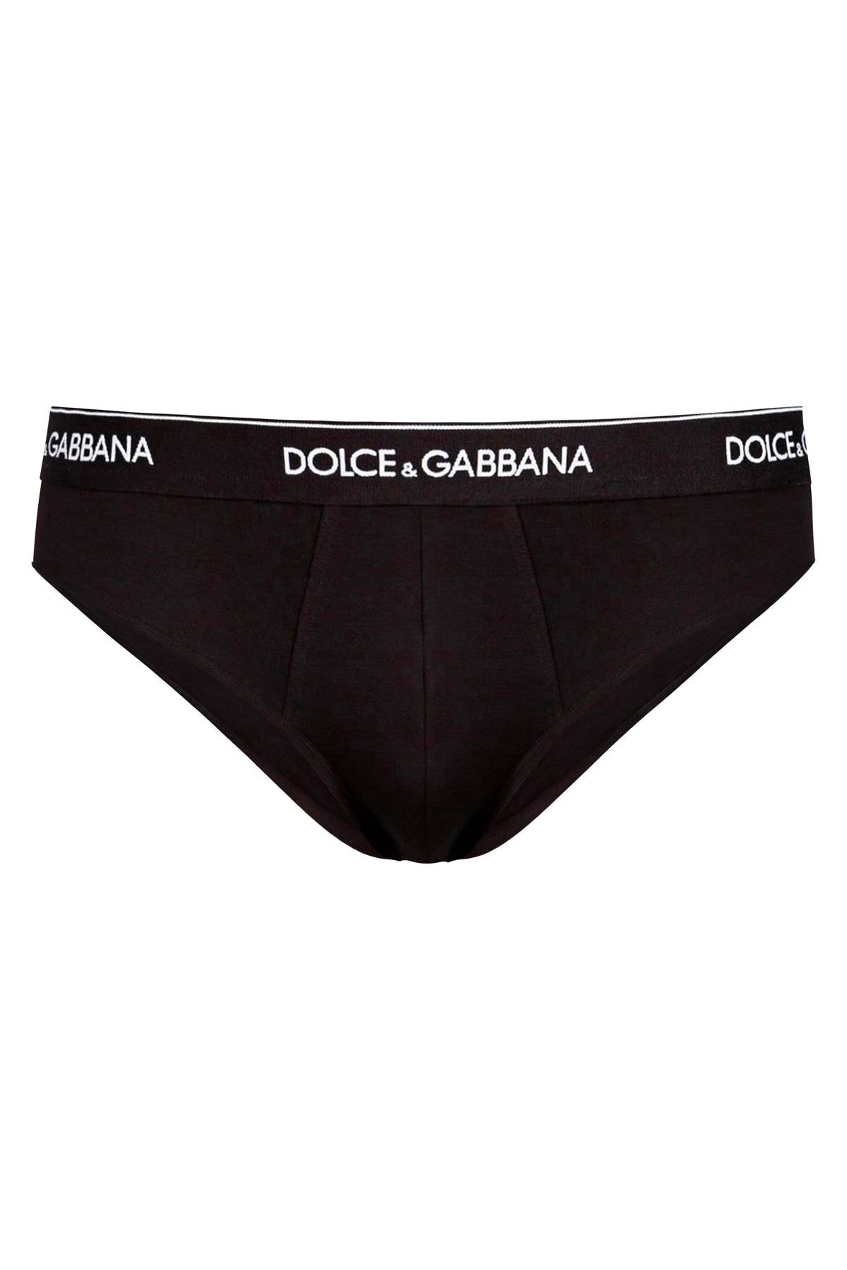 DOLCE & GABBANA Stretch Cotton Bi-Pack for Men - Comfortable Fit