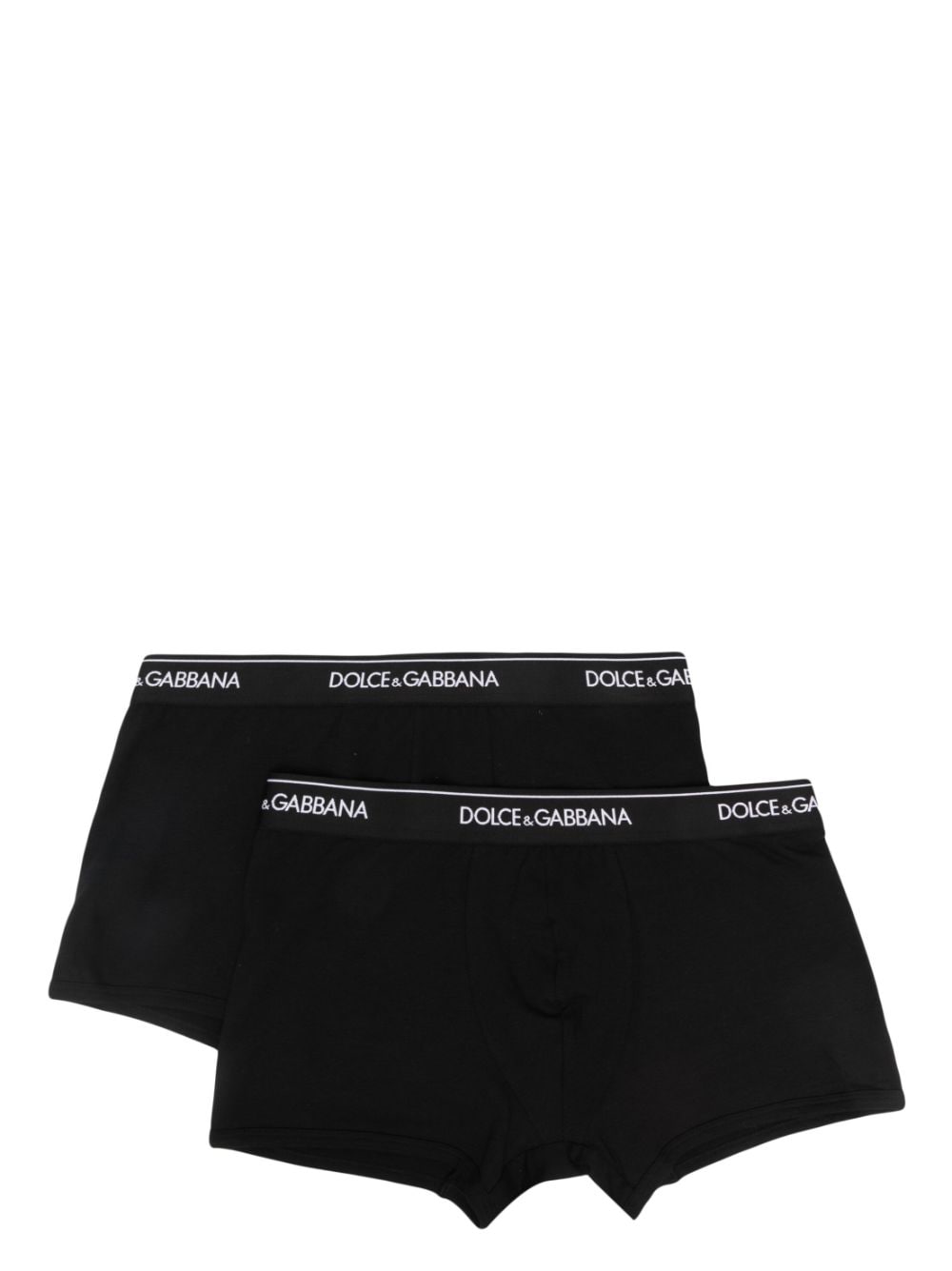 DOLCE & GABBANA Stretch T-Shirt Boxer Briefs Set (2-Pack)