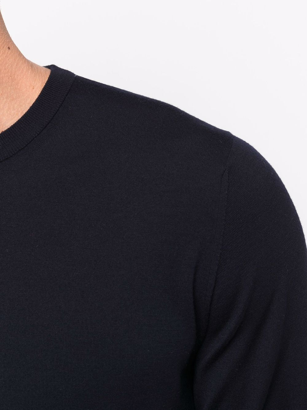 COLOMBO Classic Round Neck Sweater for Men - Regular Fit