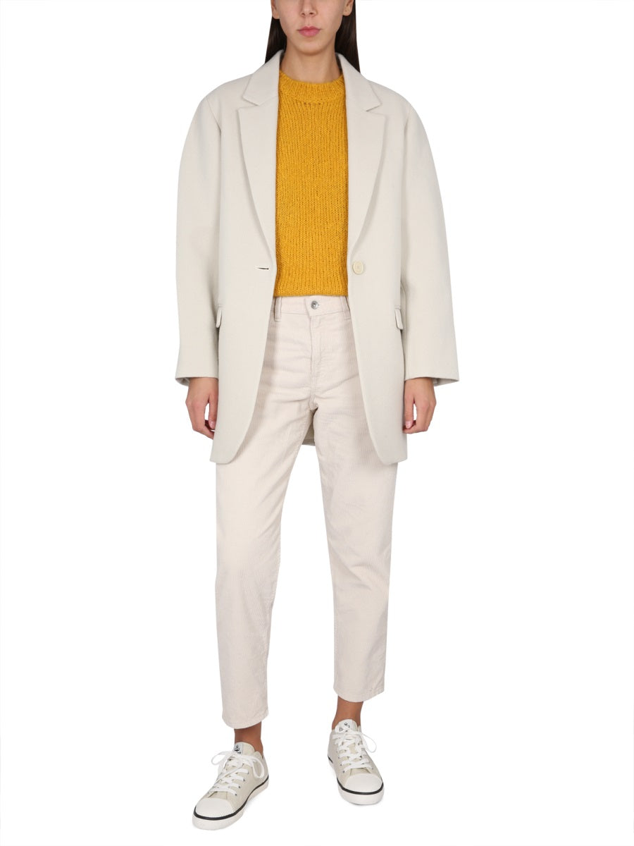 ISABEL MARANT Notched Lapel Women's Outerwear Jacket