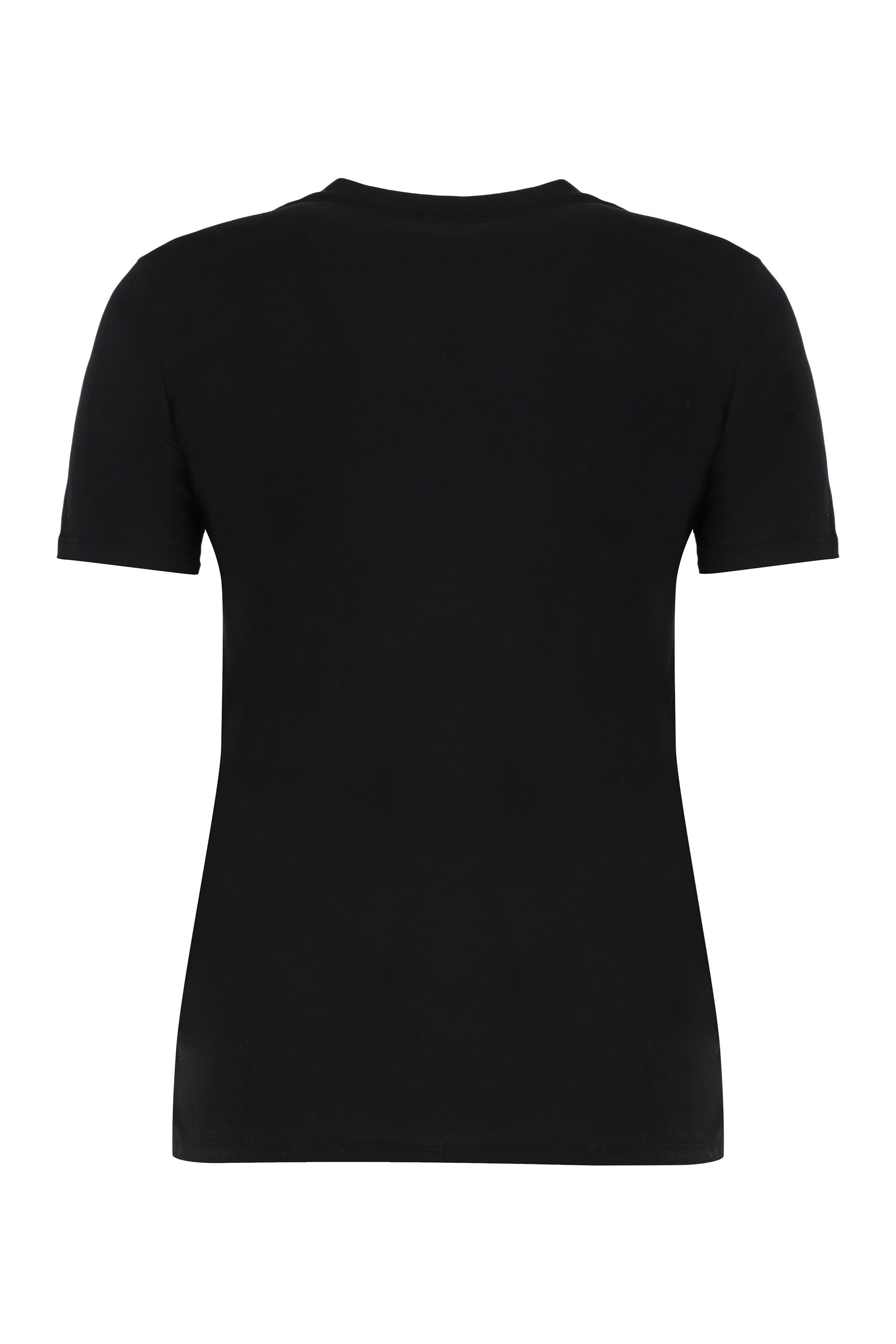 ELISABETTA FRANCHI Cotton Crew-Neck T-Shirt
