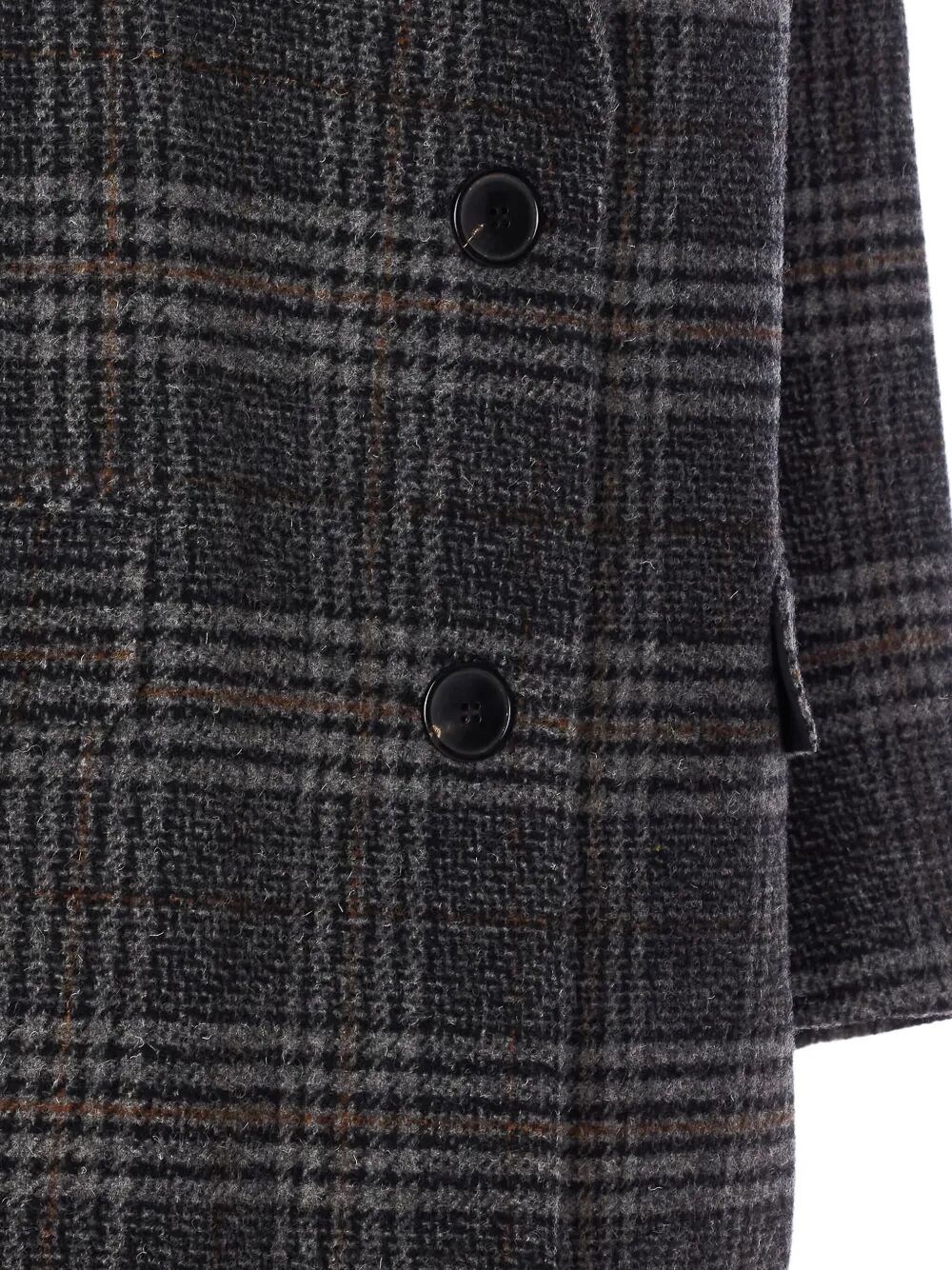 ISABEL MARANT ETOILE Plaid Wool Single-Breasted Jacket