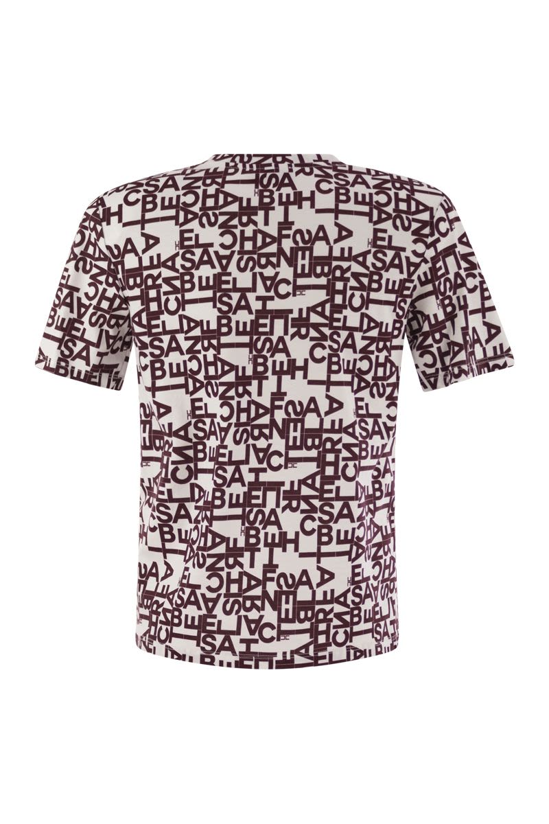 ELISABETTA FRANCHI Structured Shoulder T-Shirt - Small